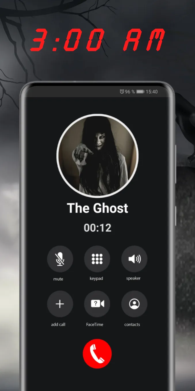 Scary ghost video call | Indus Appstore | Screenshot