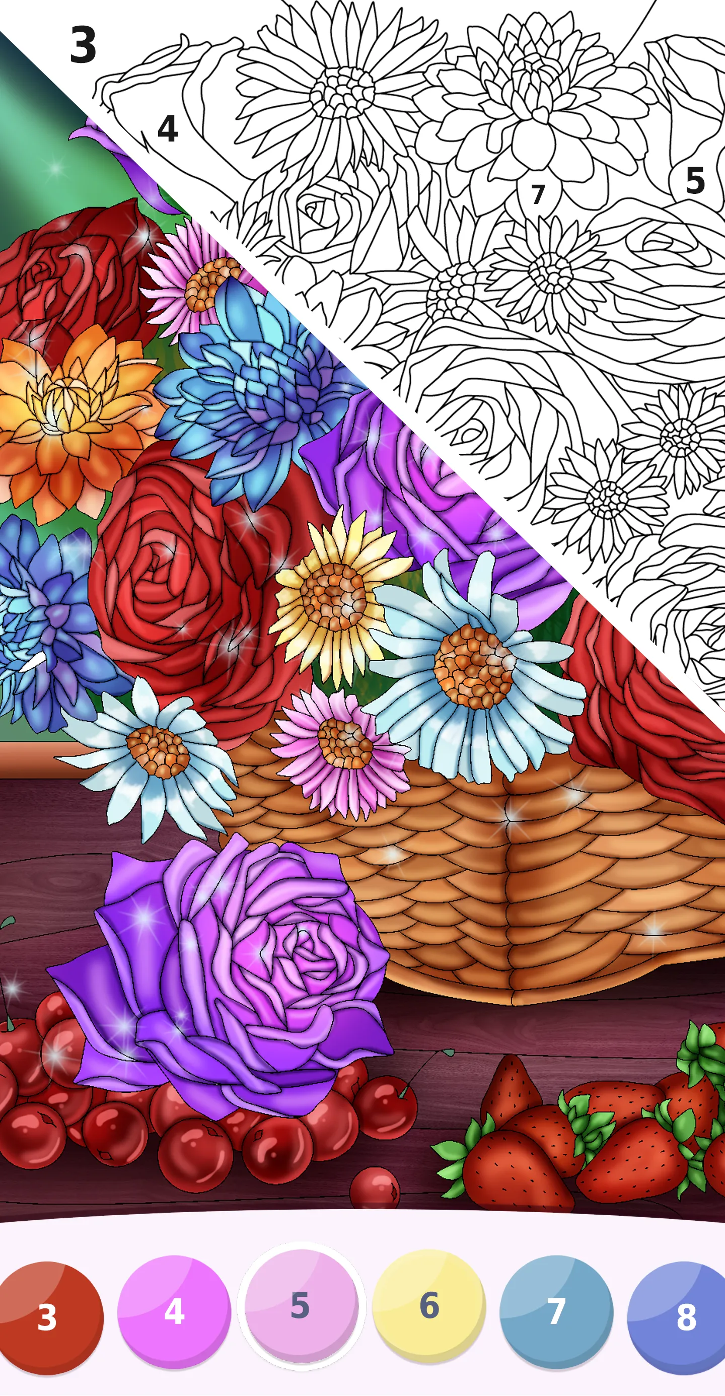 Relax Color - Paint by Number | Indus Appstore | Screenshot