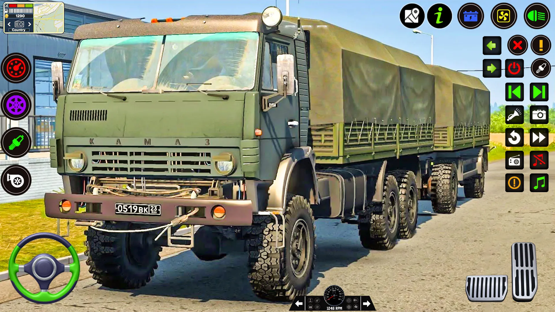 US Army Cargo Truck Games 3d | Indus Appstore | Screenshot