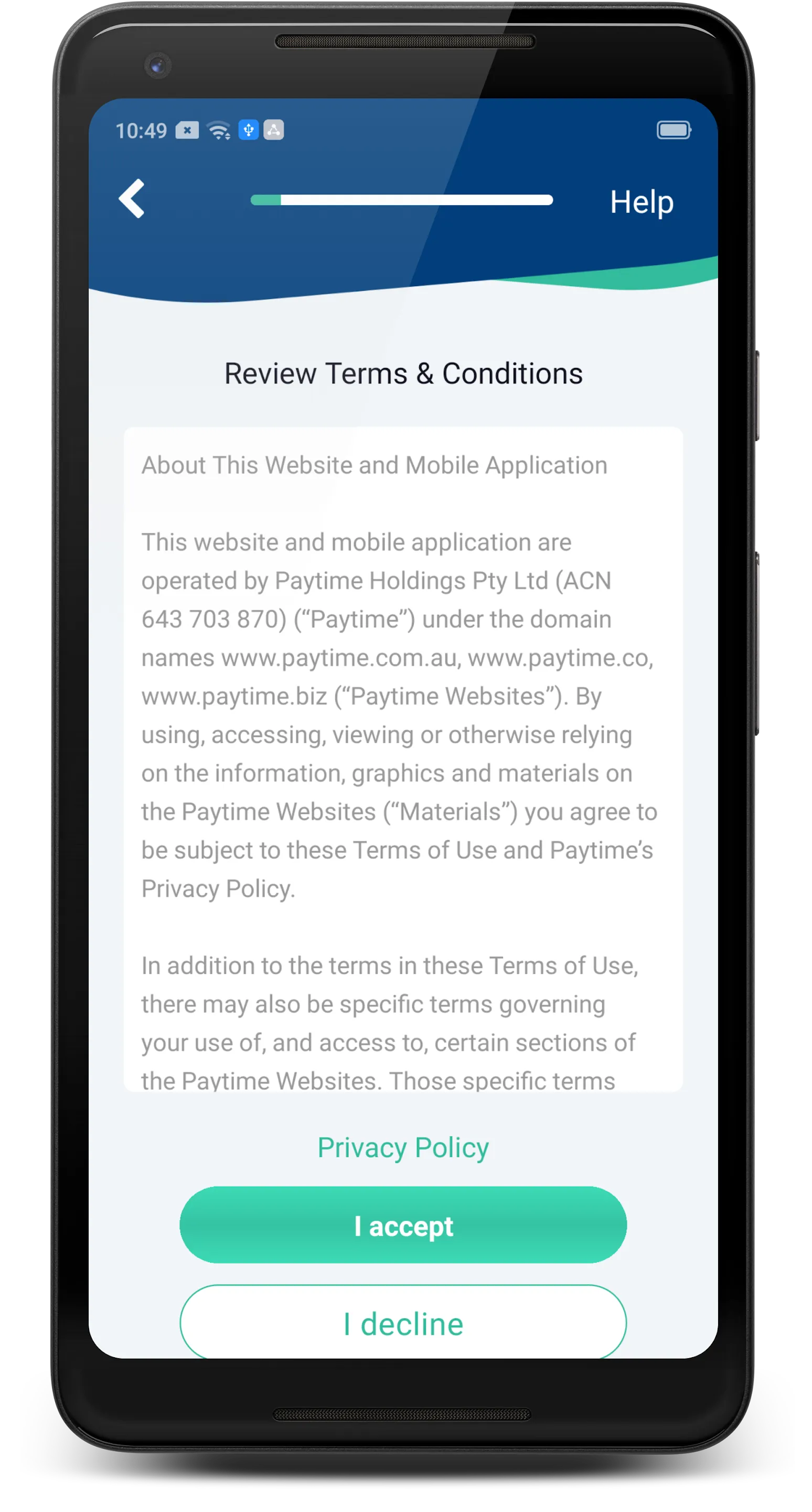 Paytime: Earned Wage Access | Indus Appstore | Screenshot