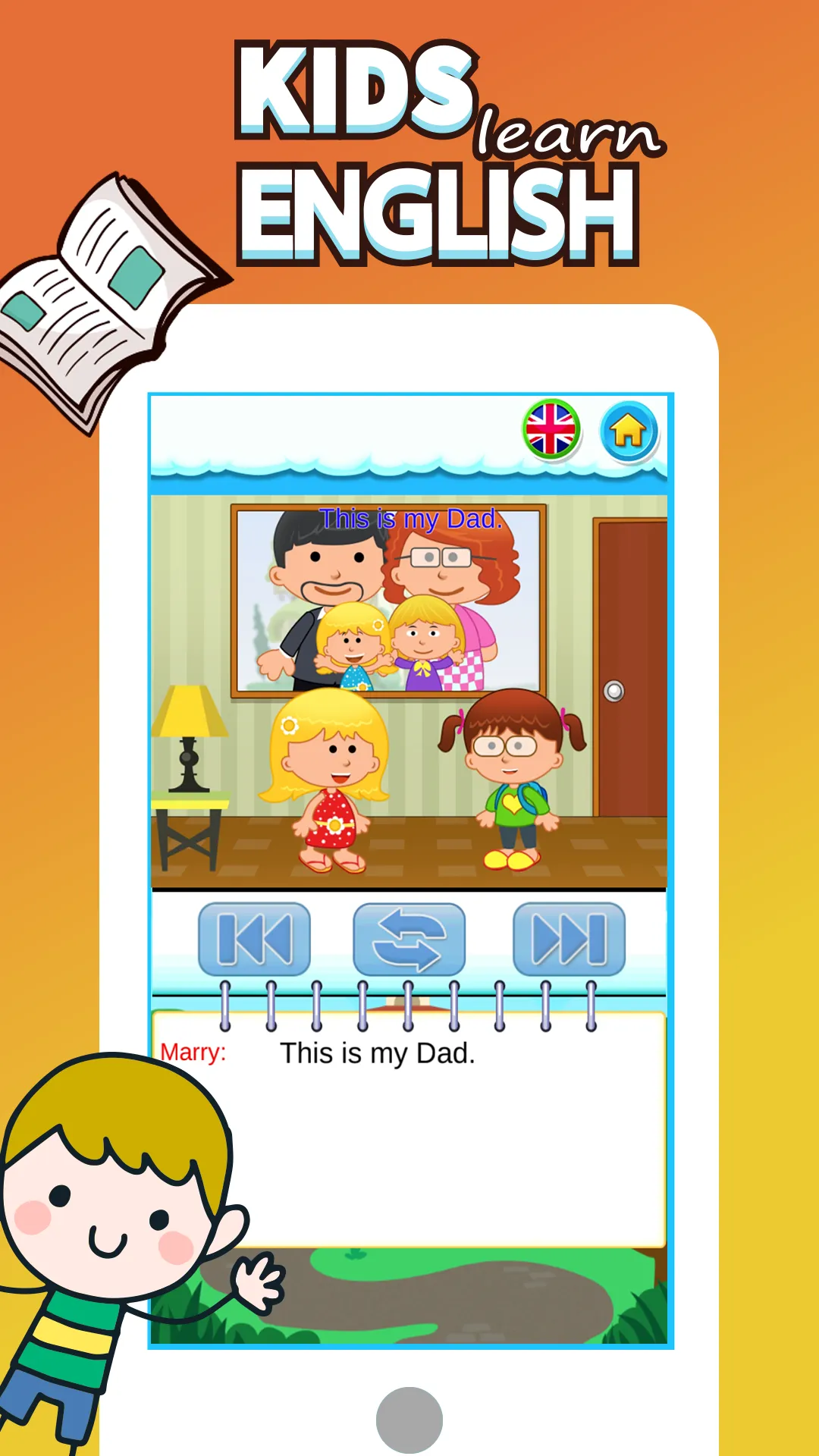 English for kids - Learn and p | Indus Appstore | Screenshot