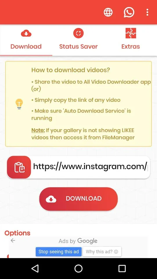 Mp4 Video Downloader – HD Video & Status Saver | Indus Appstore | Screenshot