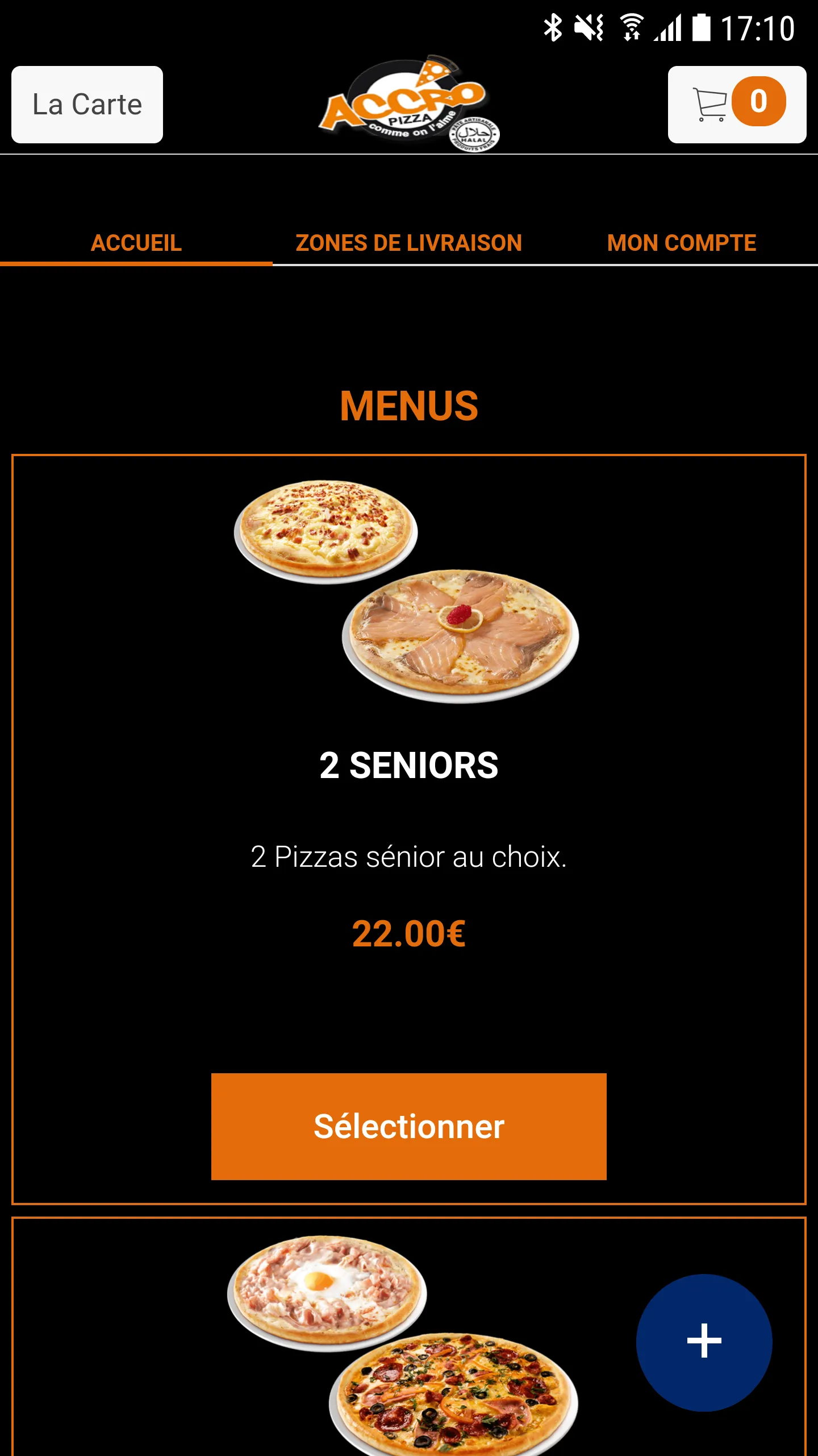 Accro Pizza Epinay-sur-Seine | Indus Appstore | Screenshot