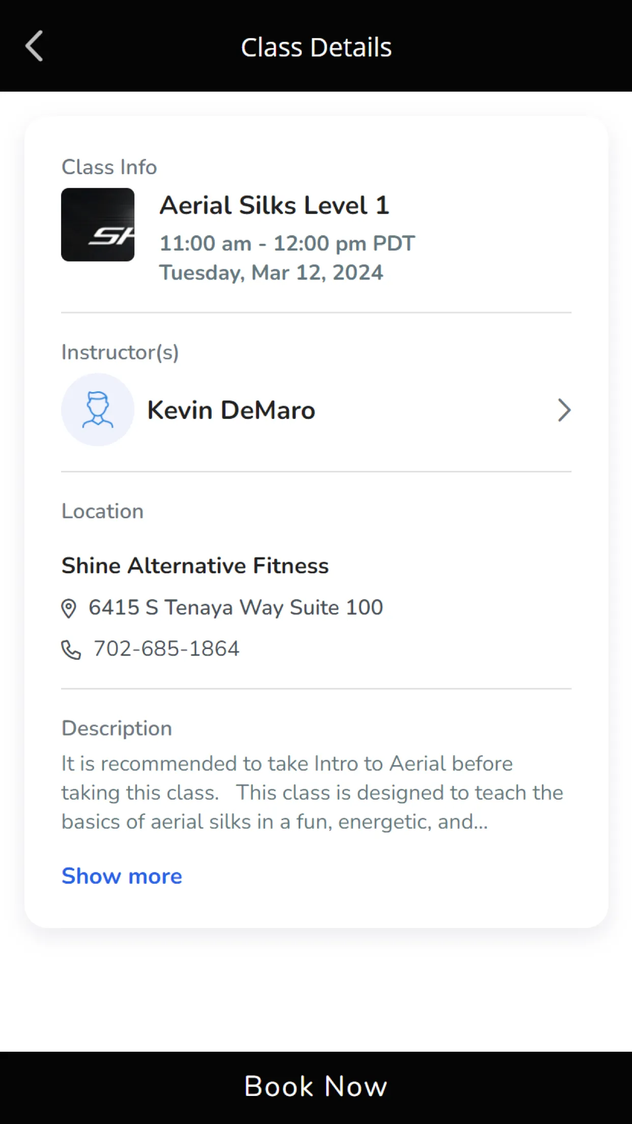 Shine Alternative Fitness | Indus Appstore | Screenshot