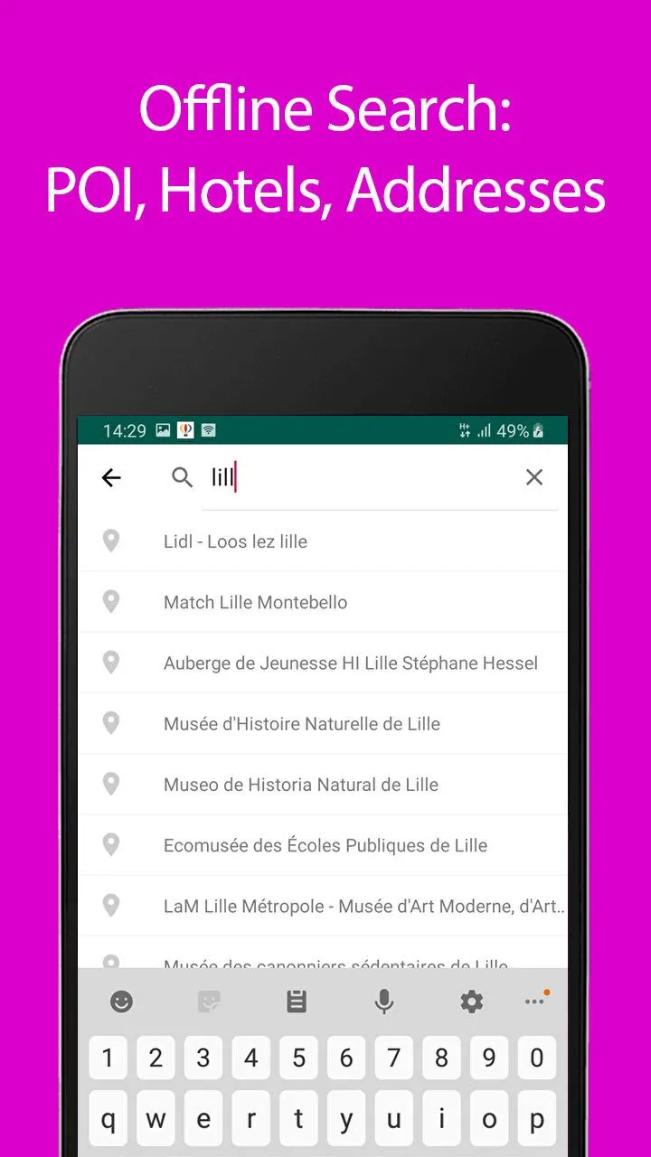 Lille Offline Map and Travel G | Indus Appstore | Screenshot