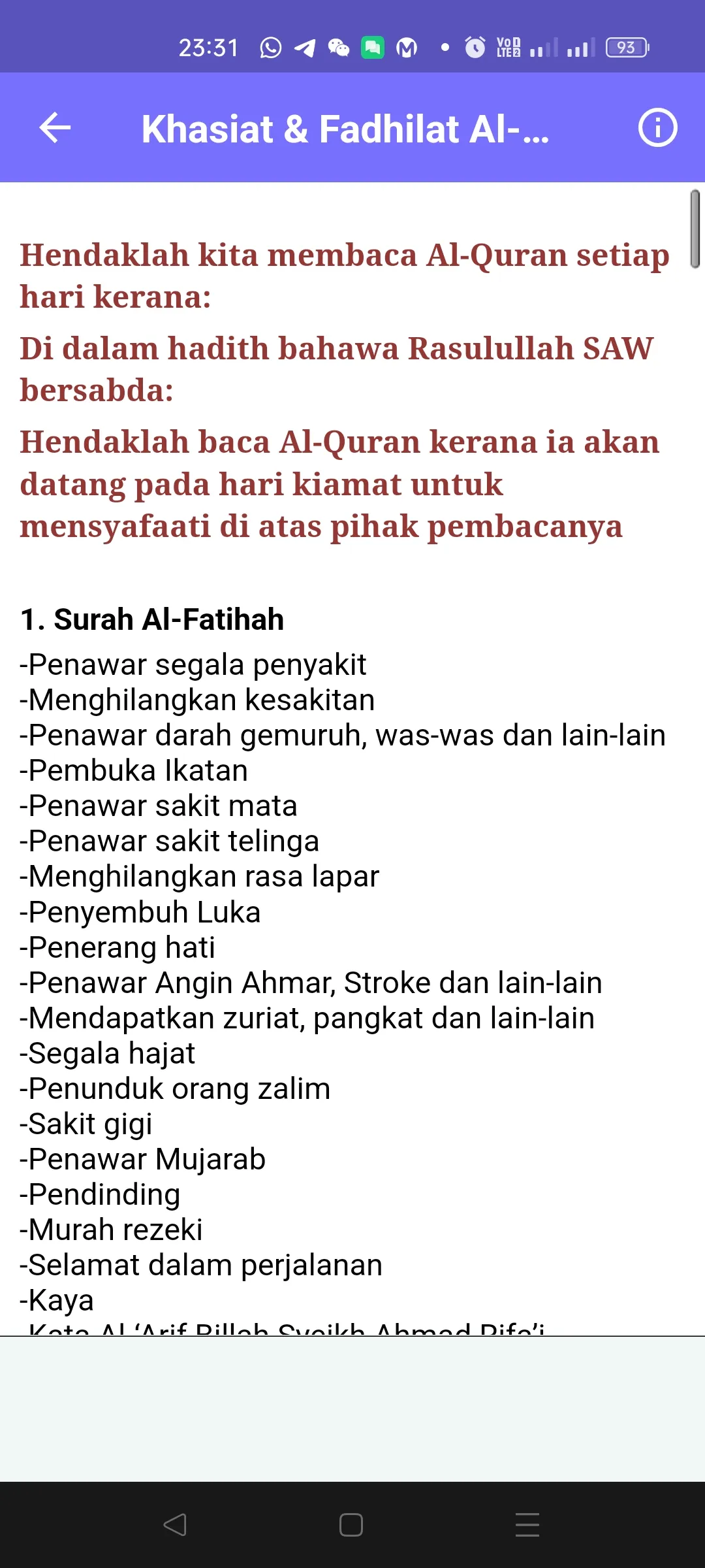 Bacaan AL-QURAN (Full 30 JUZ) | Indus Appstore | Screenshot