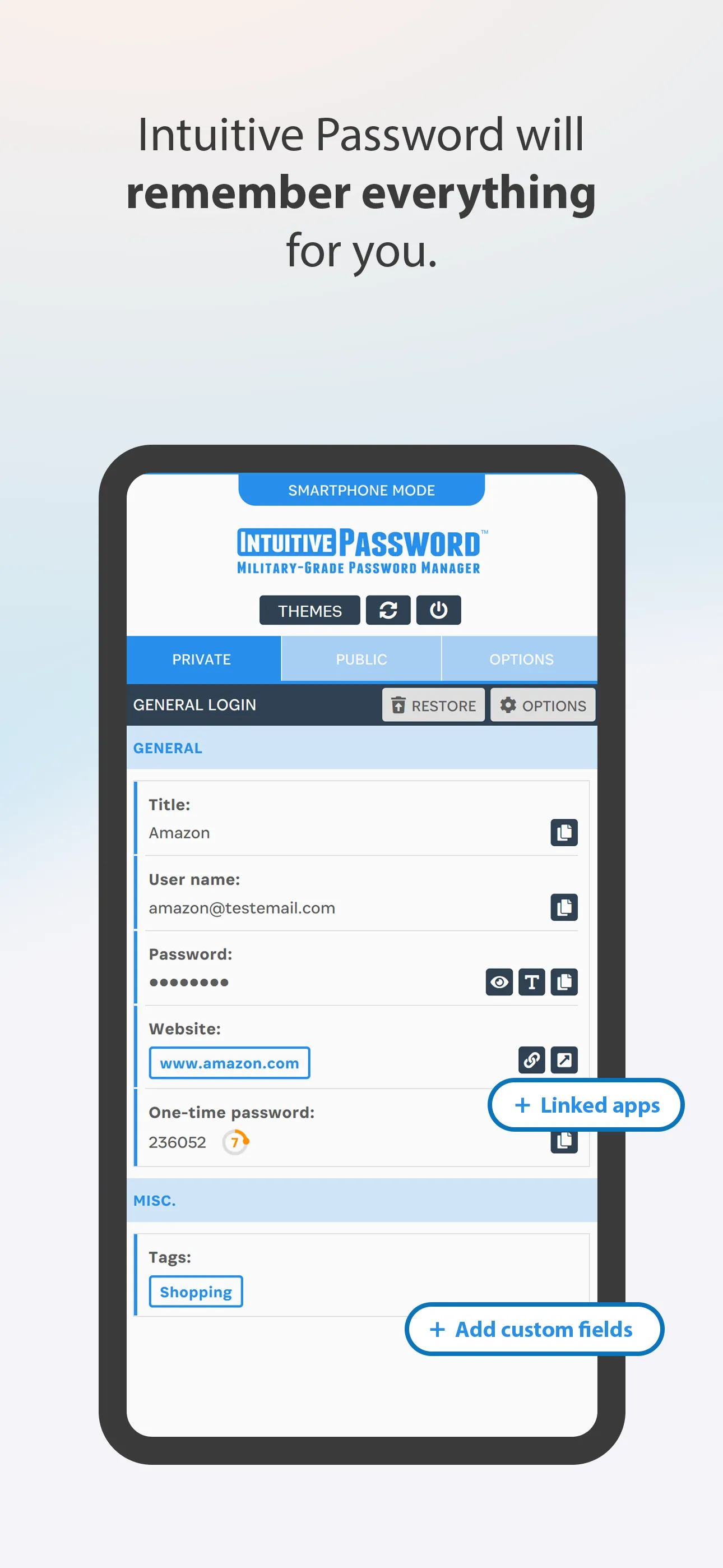 Intuitive Password® | Indus Appstore | Screenshot