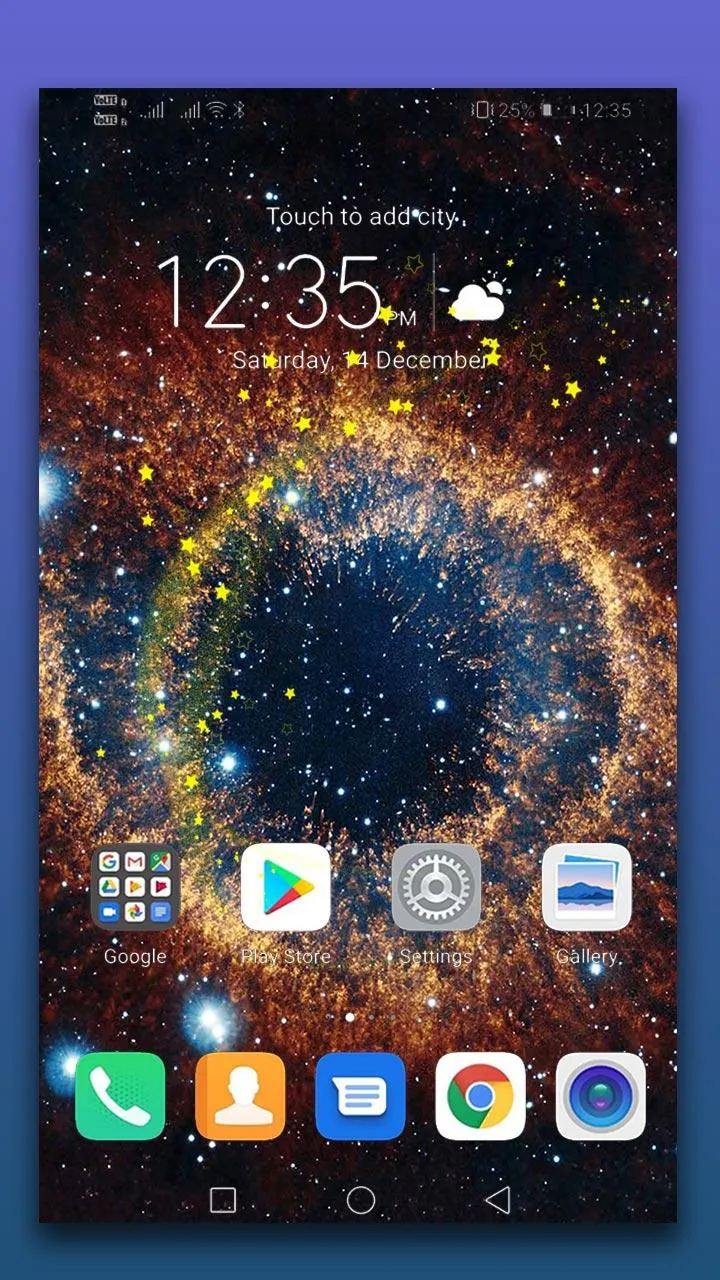 Galaxy Live Wallpaper | Indus Appstore | Screenshot