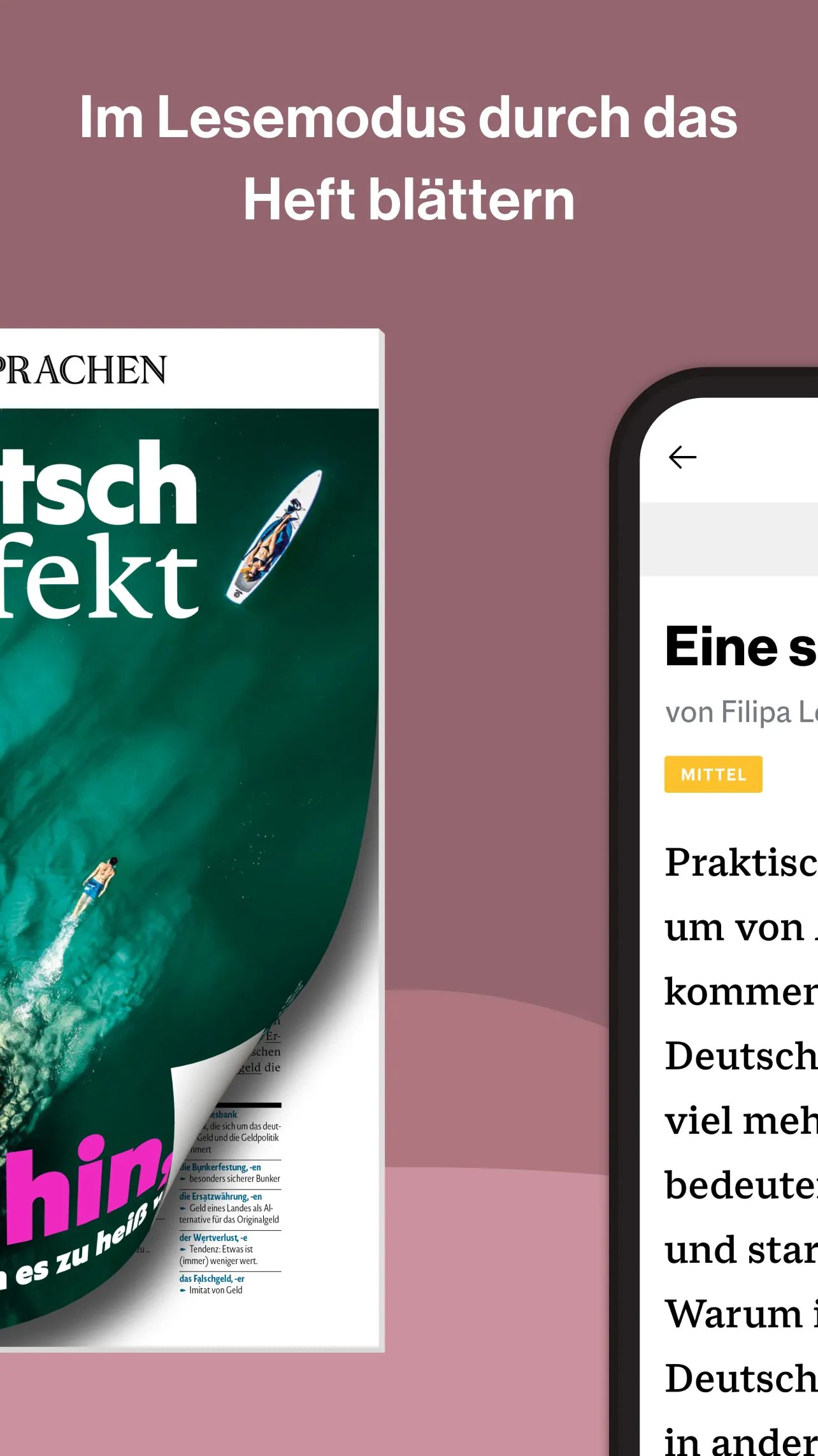 Deutsch perfekt lernen | Indus Appstore | Screenshot