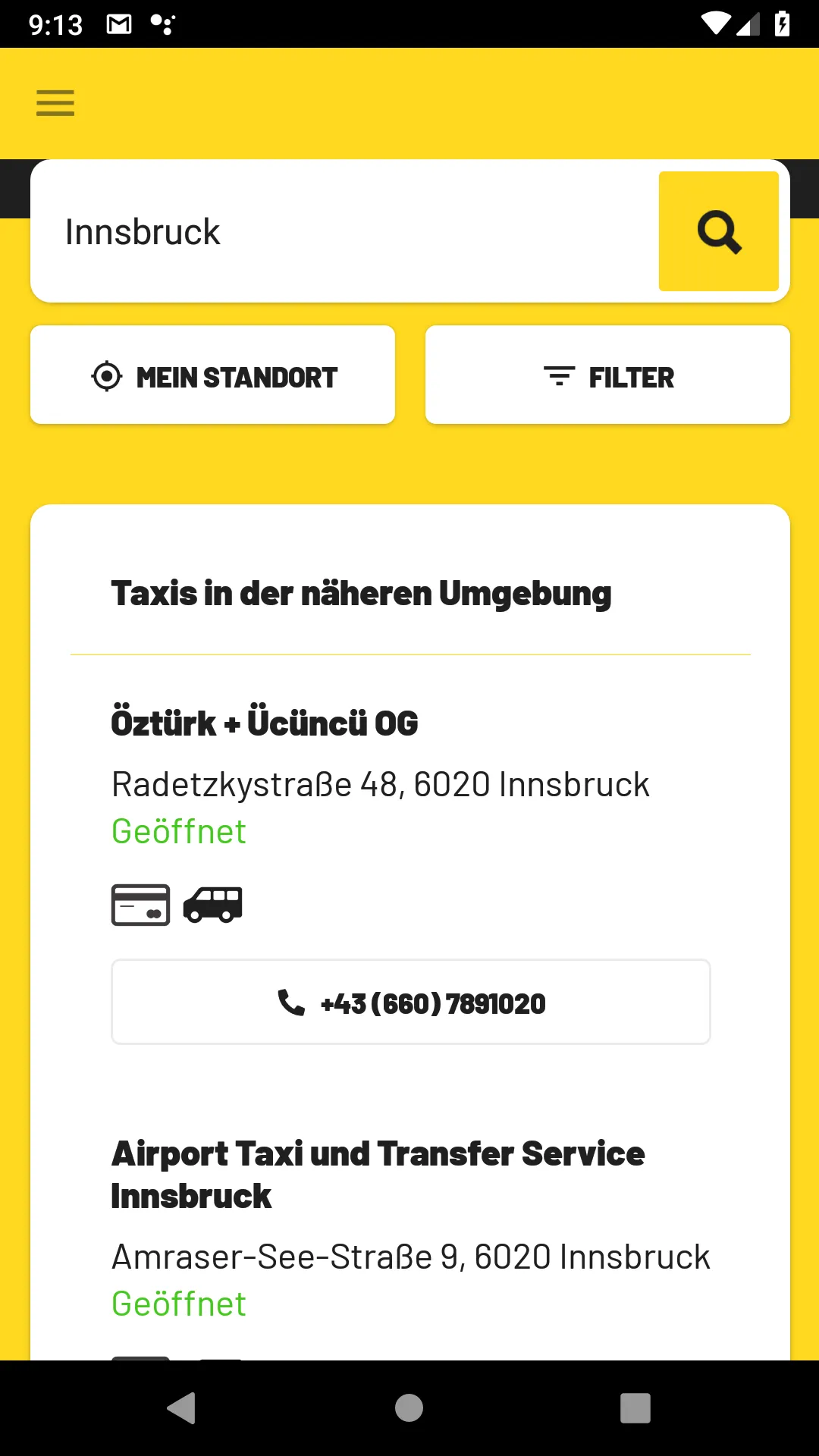 TaxiAT | Indus Appstore | Screenshot