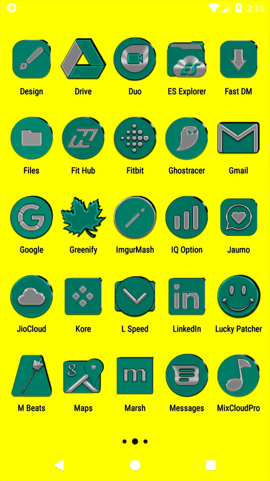 Teal Icon Pack | Indus Appstore | Screenshot