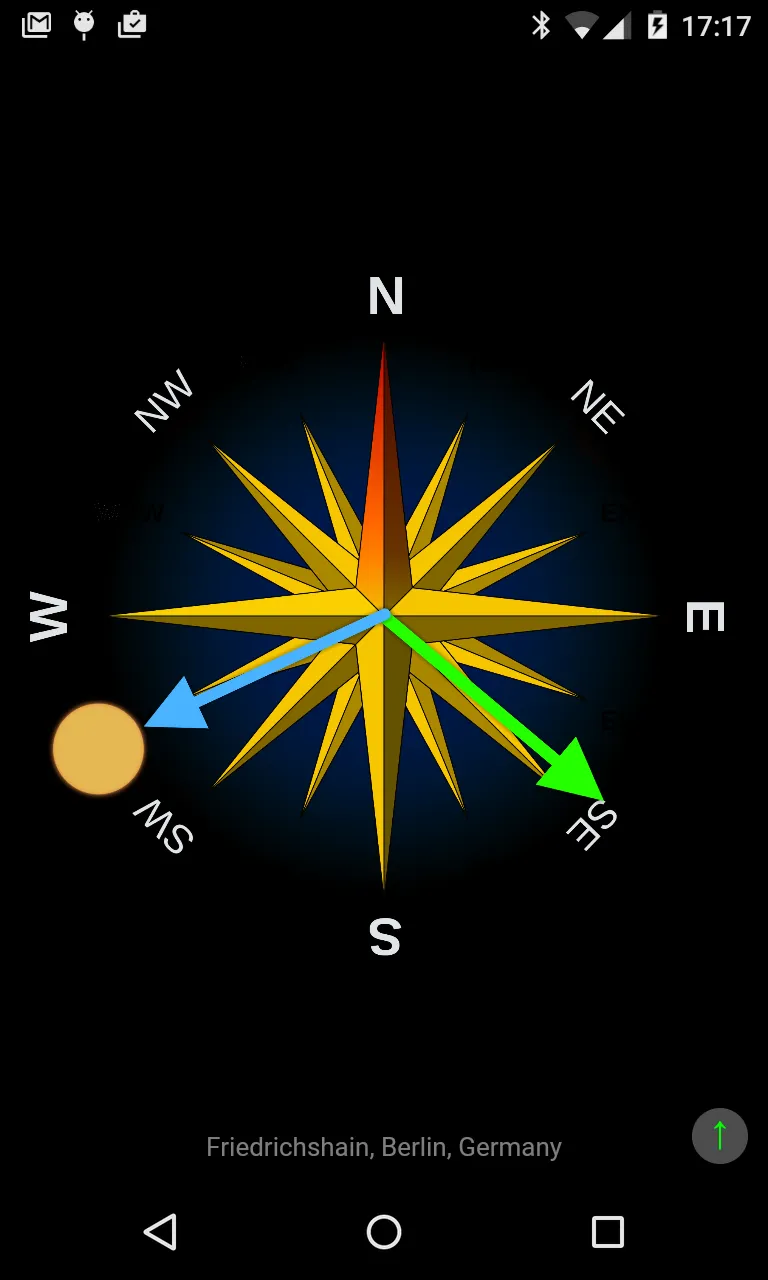 Sun Compass Lite | Indus Appstore | Screenshot