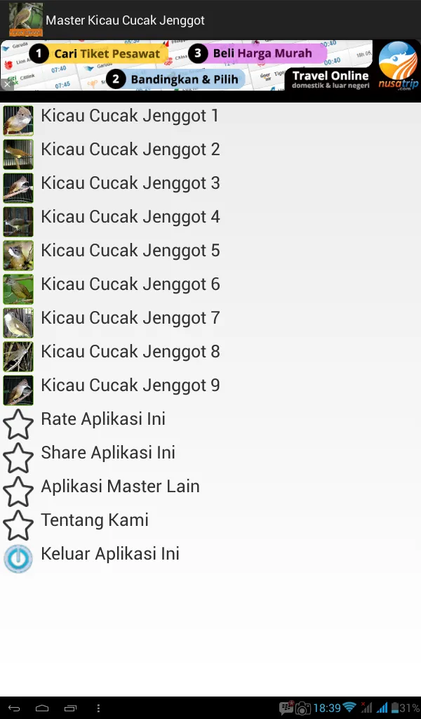 Master Kicau Cucak Jenggot | Indus Appstore | Screenshot