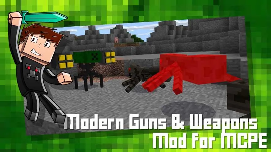 Modern Guns Mod for MCPE | Indus Appstore | Screenshot