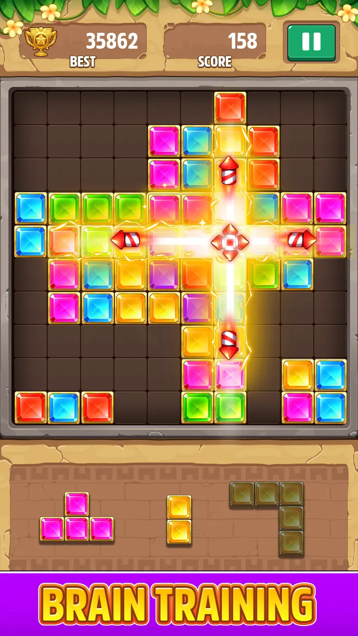 Jewel Block Puzzle Game | Indus Appstore | Screenshot