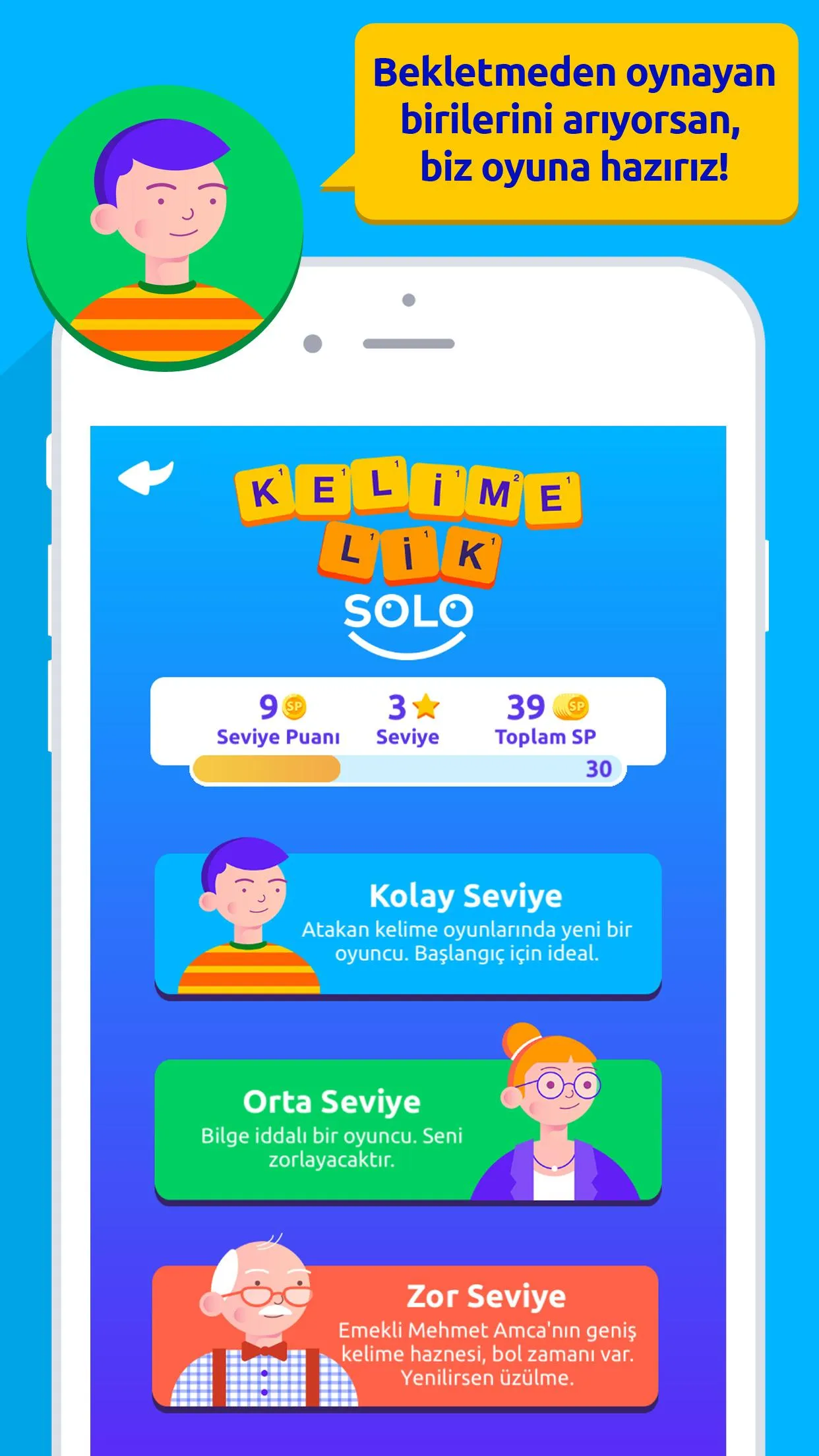 Kelimelik Solo | Indus Appstore | Screenshot