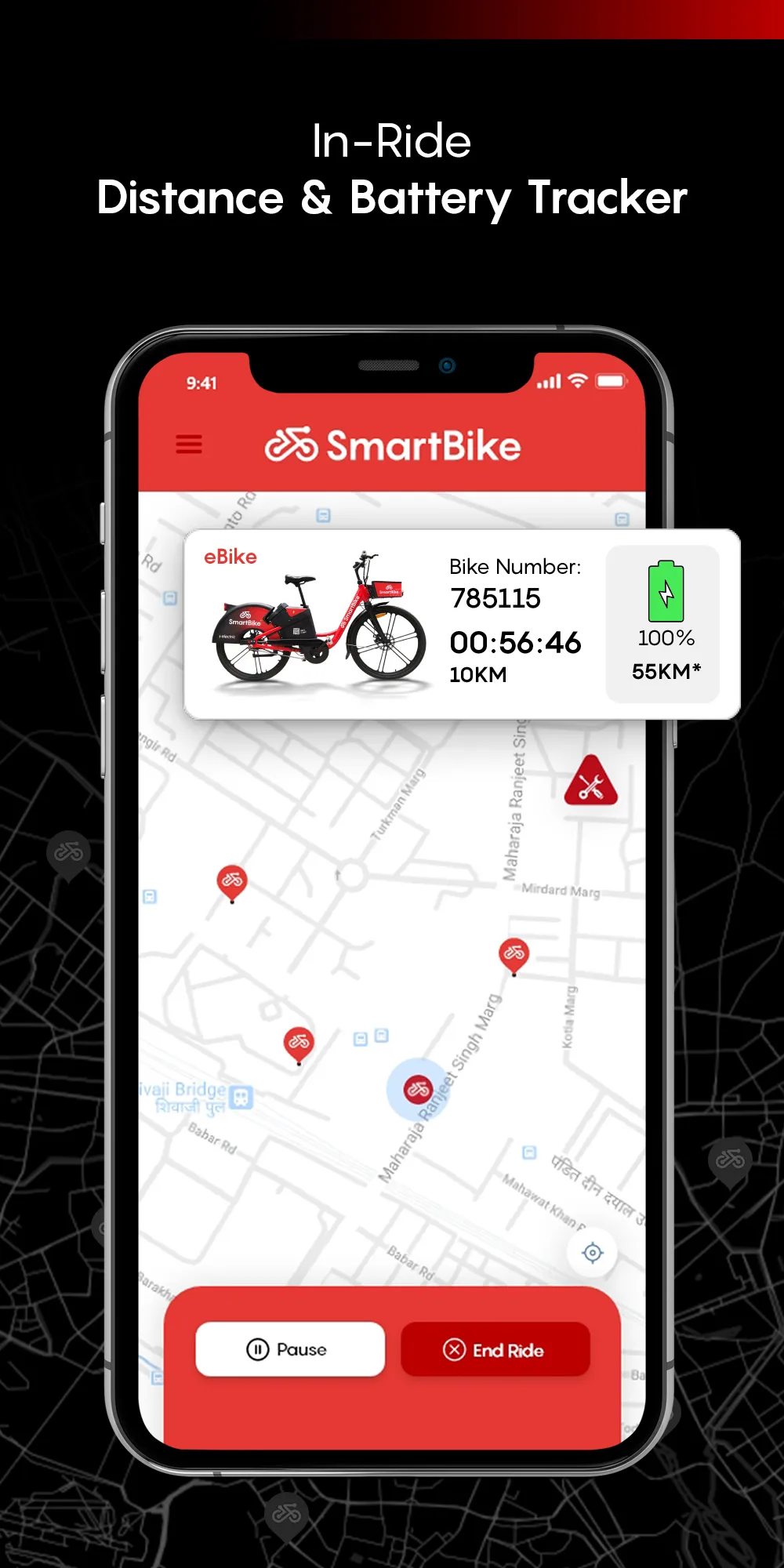 SmartBike | Indus Appstore | Screenshot