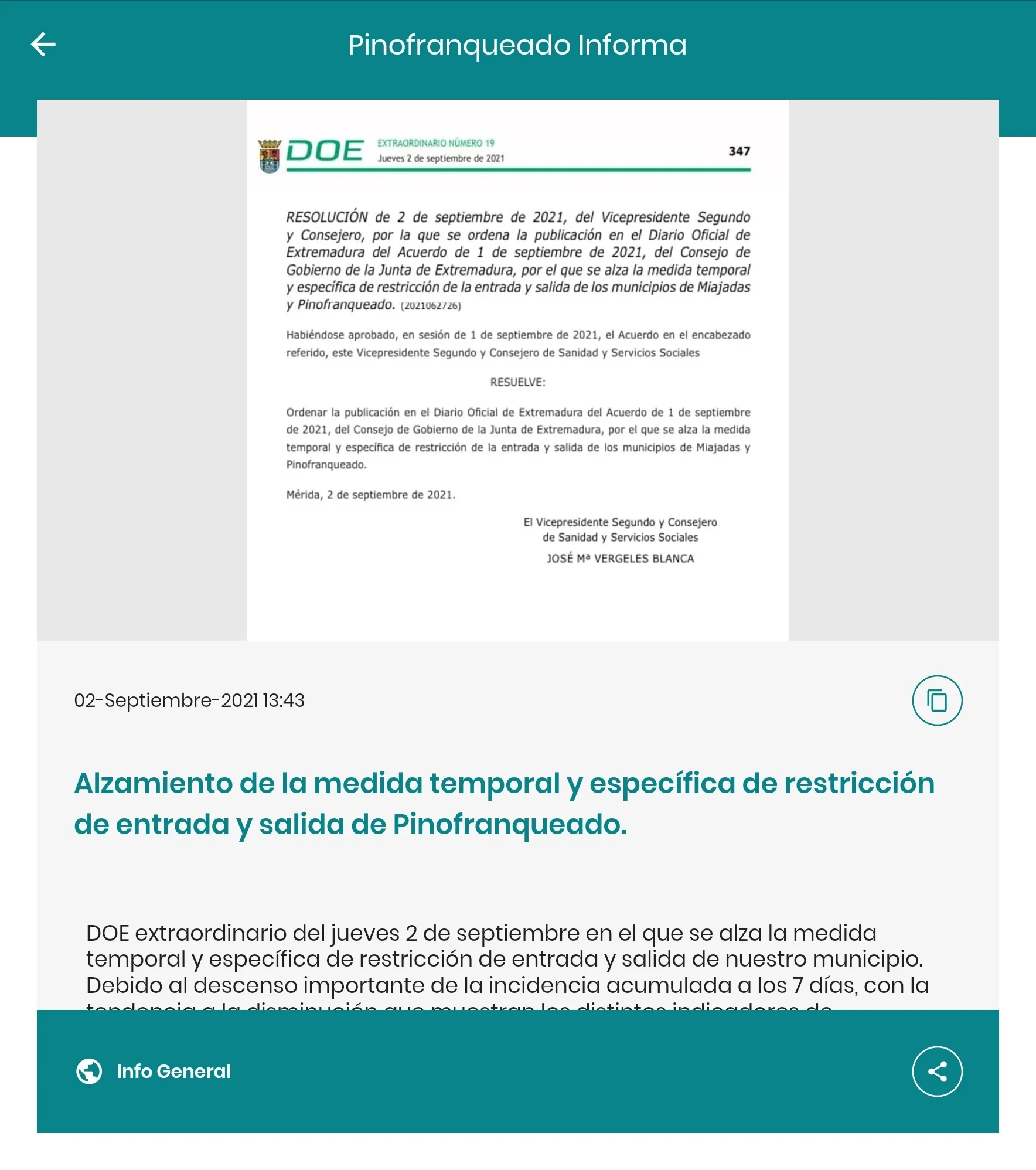 Pinofranqueado Informa | Indus Appstore | Screenshot