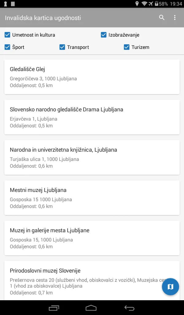 Invalidska kartica ugodnosti | Indus Appstore | Screenshot