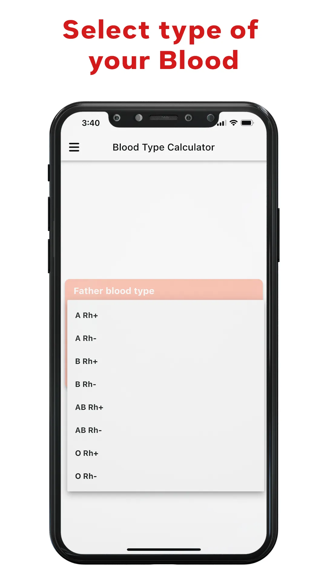 Blood Type Checker Blood Group | Indus Appstore | Screenshot