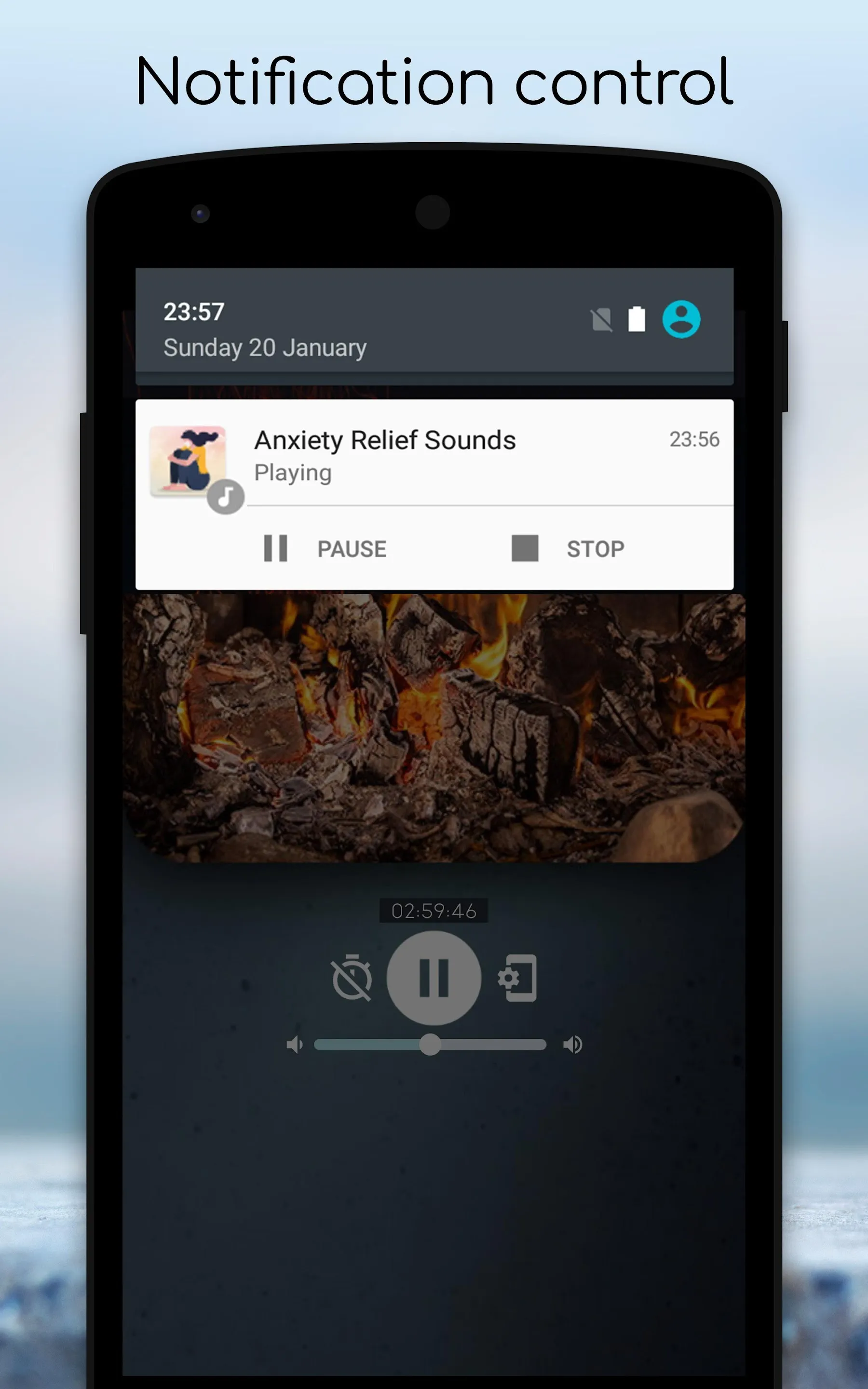 Anxiety Relief Sounds | Indus Appstore | Screenshot