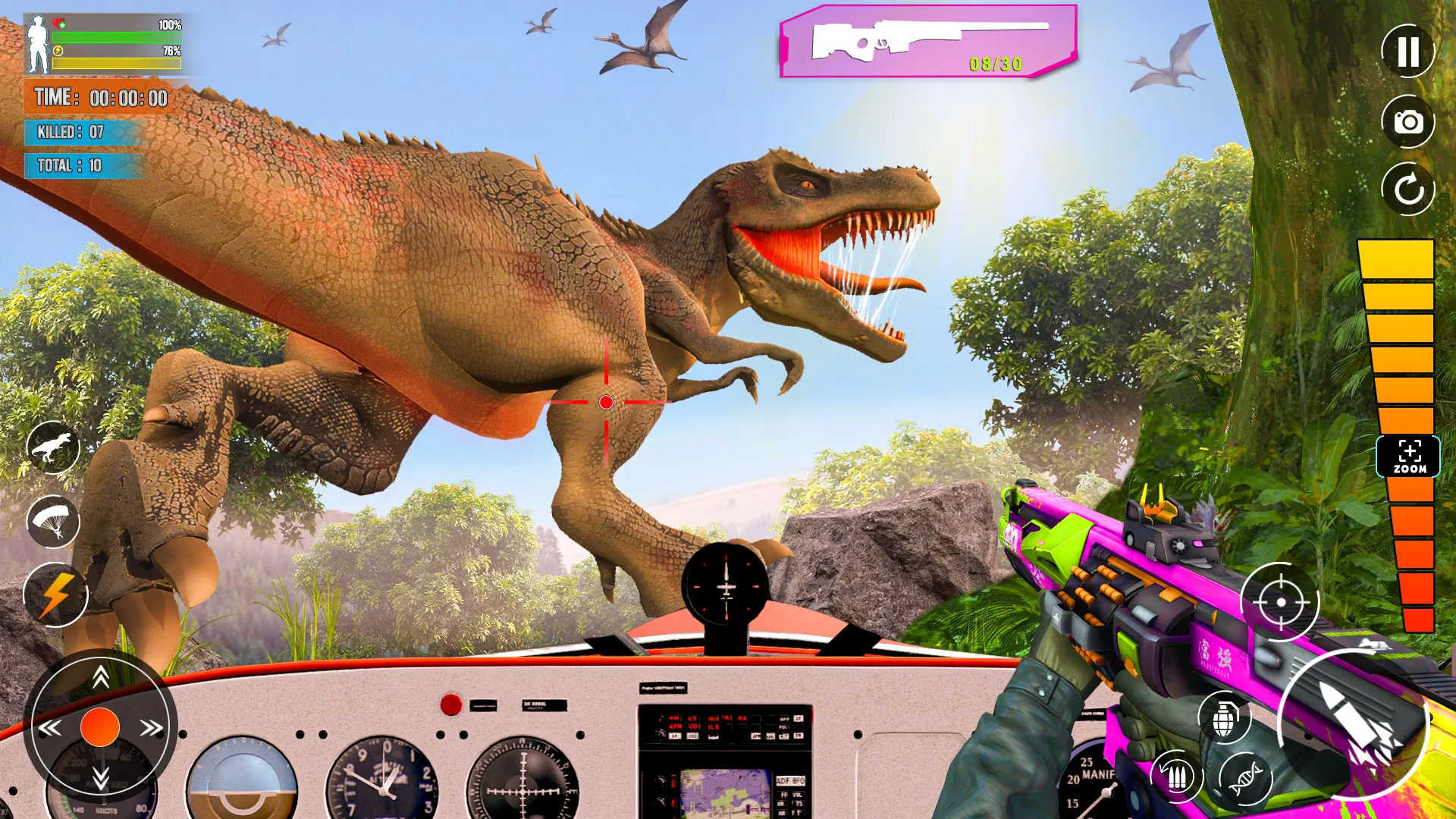 Wild Dinosaur Hunting Games | Indus Appstore | Screenshot