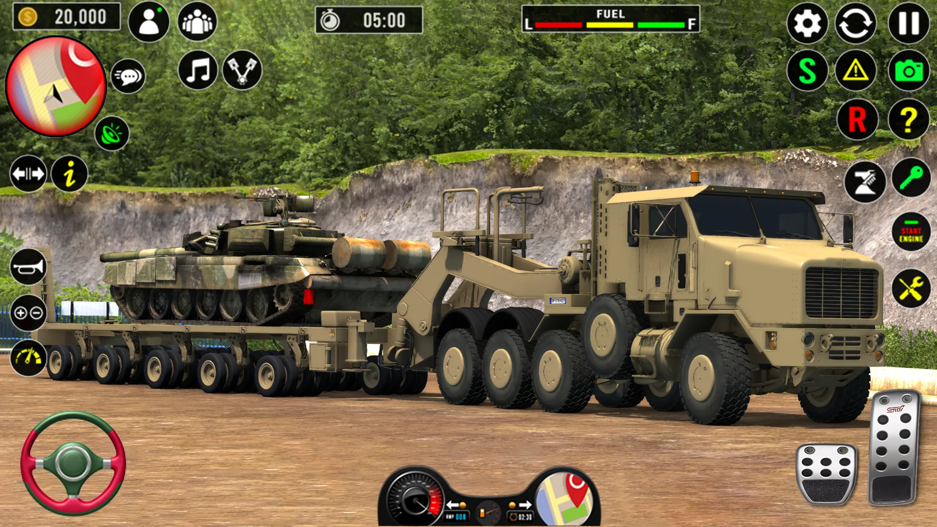 US Military Truck Driving Game | Indus Appstore | Screenshot