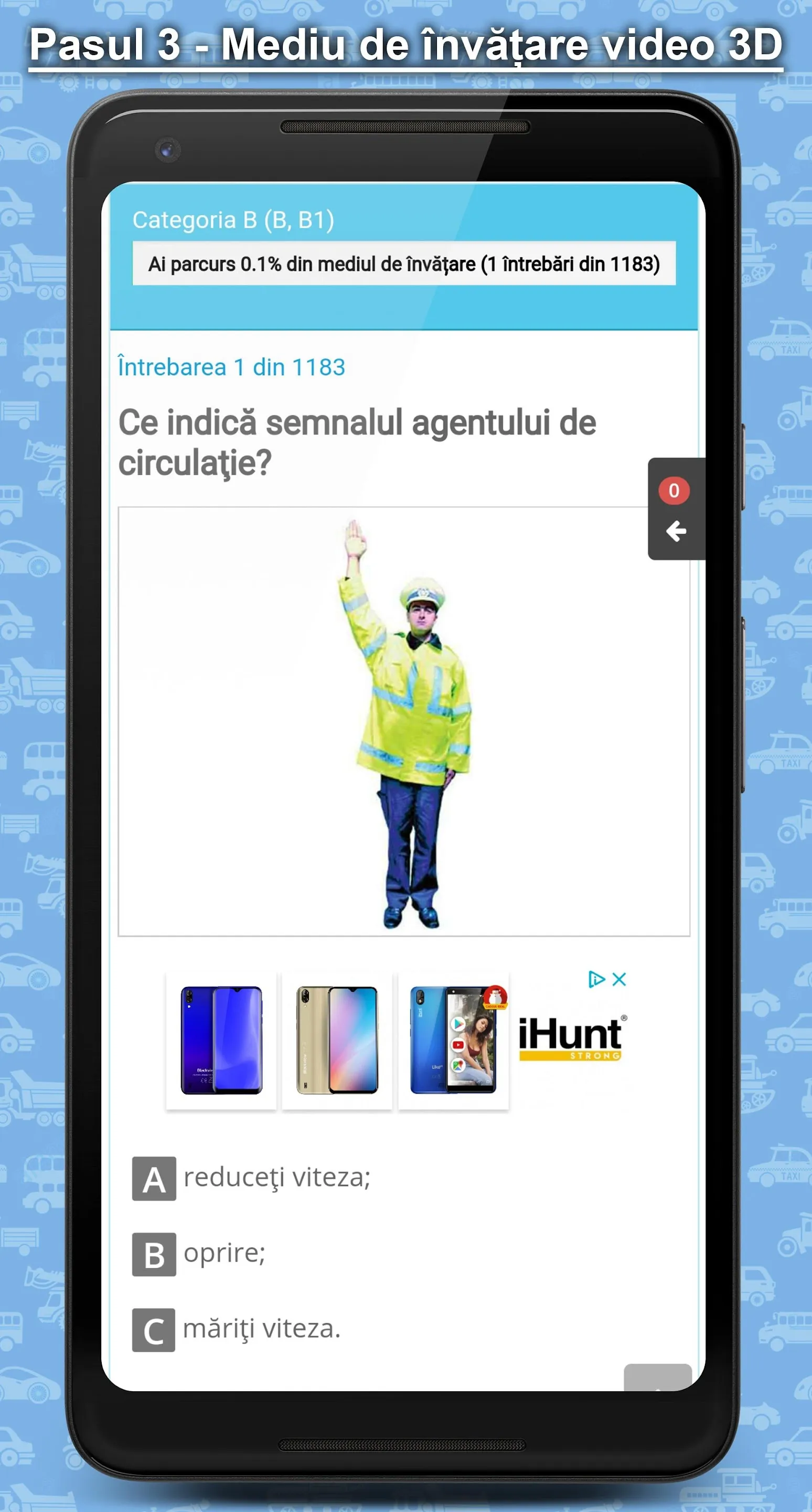 Școala Rutieră (DRPCIV) | Indus Appstore | Screenshot