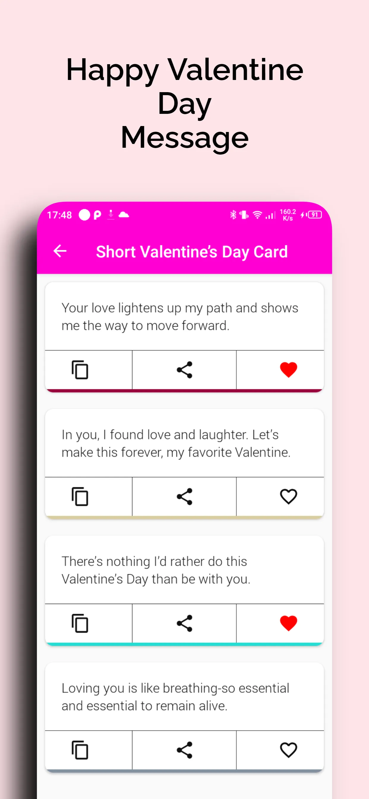 Happy Valentine Day Message | Indus Appstore | Screenshot