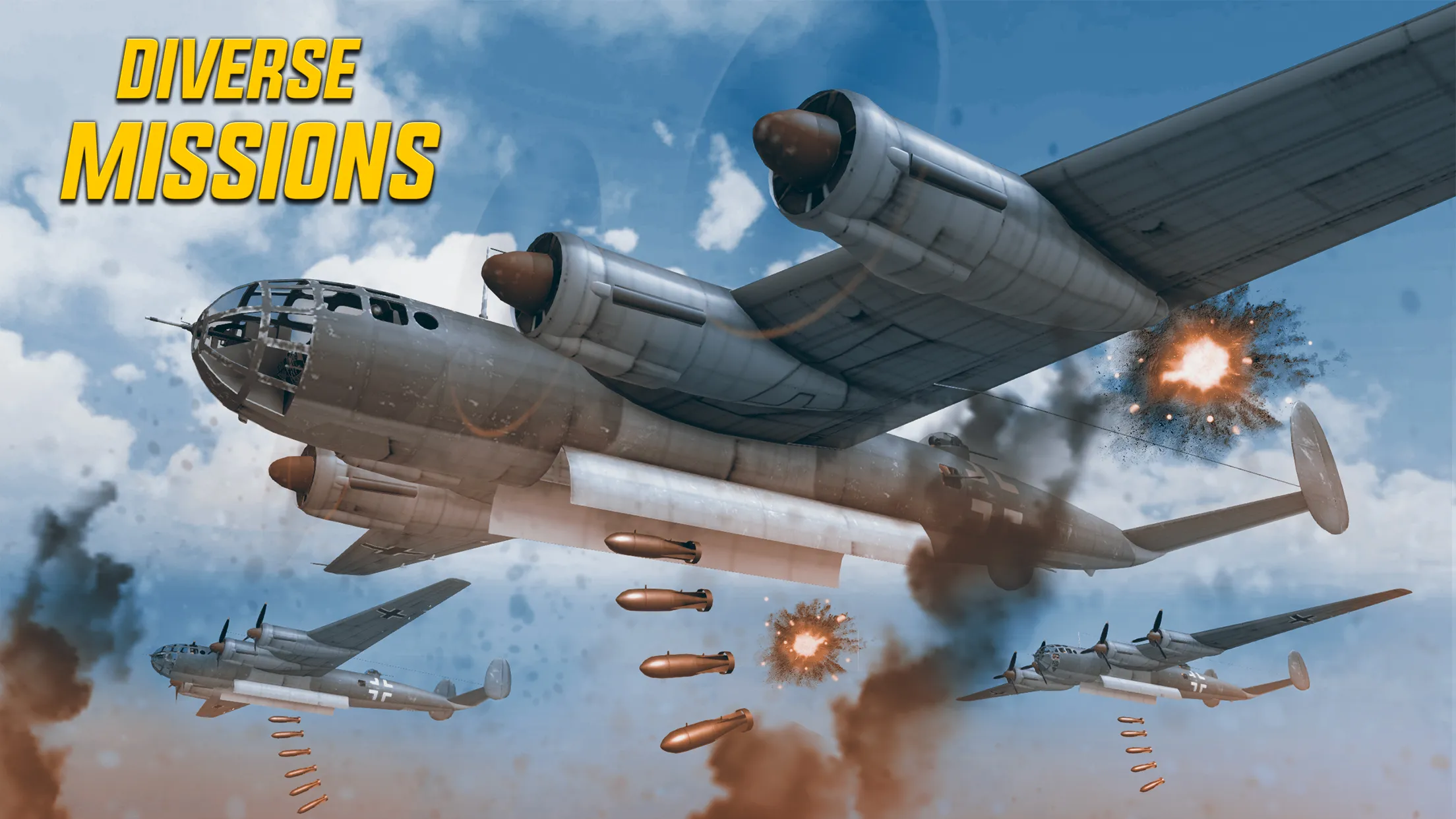 Wings of Heroes: plane games | Indus Appstore | Screenshot