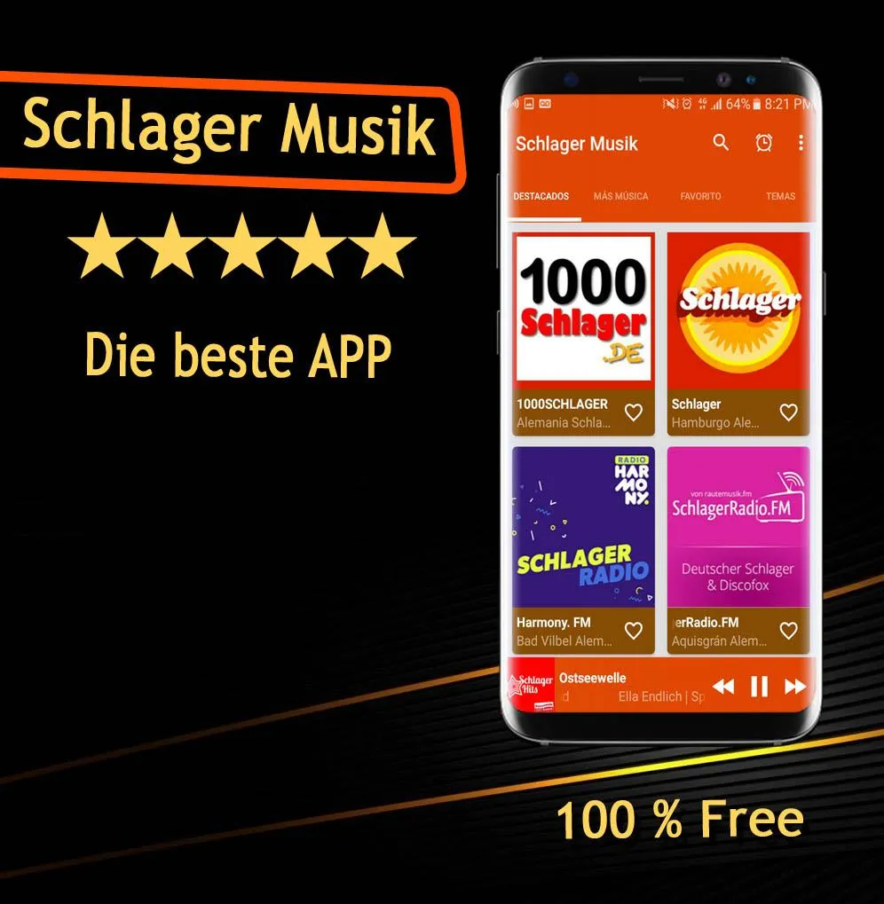 Schlager Music | Indus Appstore | Screenshot