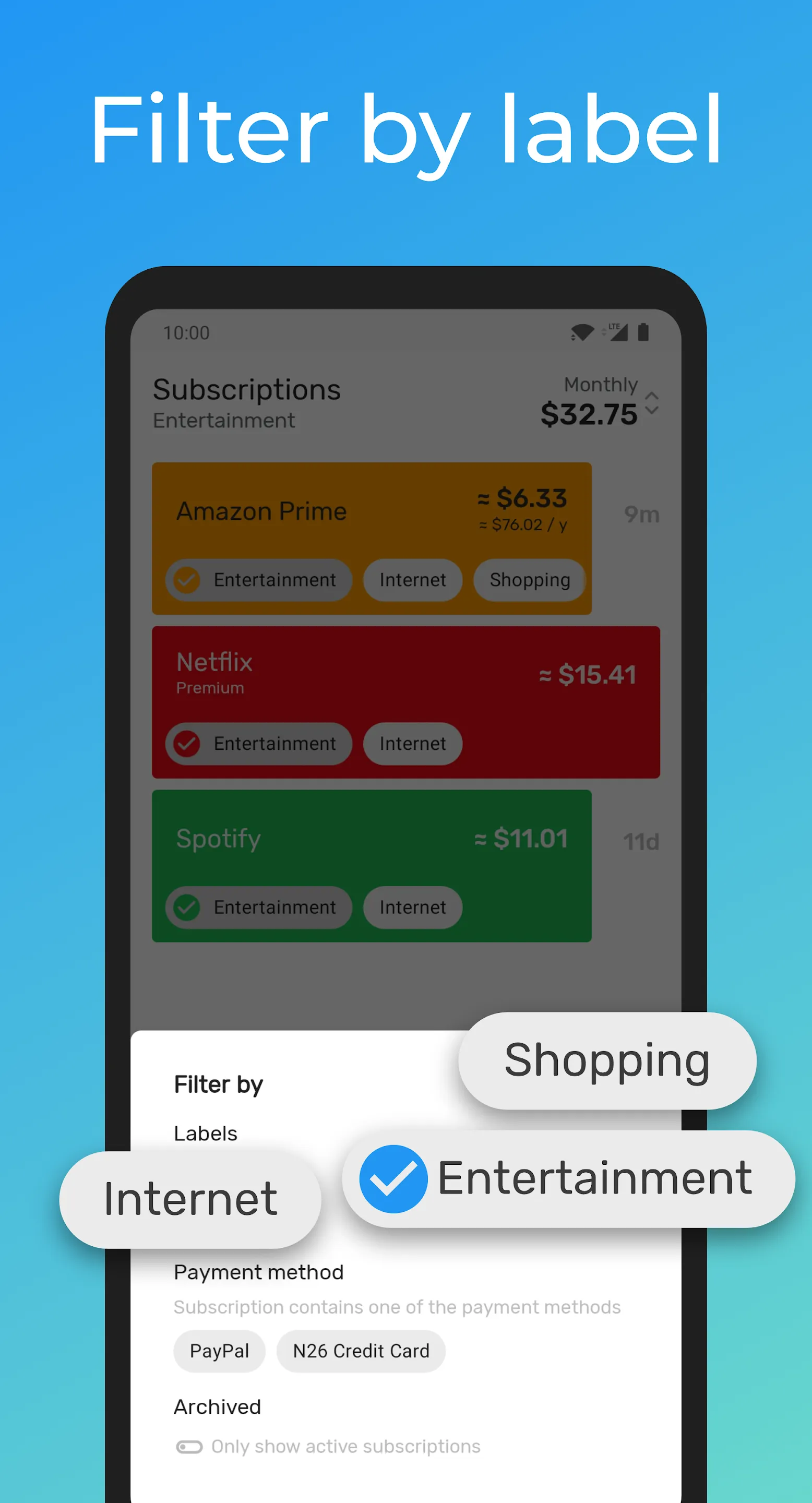 Subscriptions - Manage your re | Indus Appstore | Screenshot