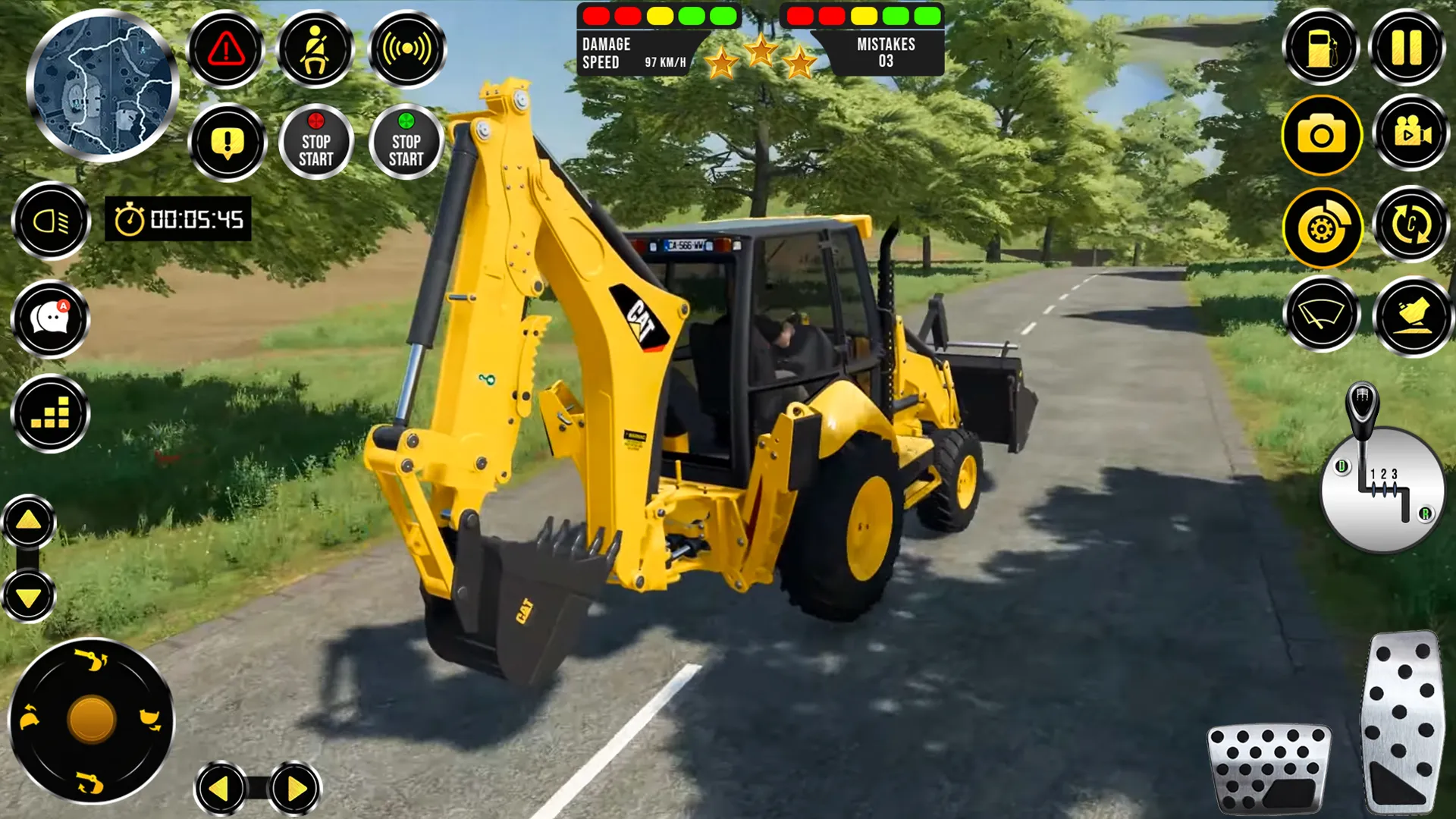 Snow Construction JCB Games 3D | Indus Appstore | Screenshot