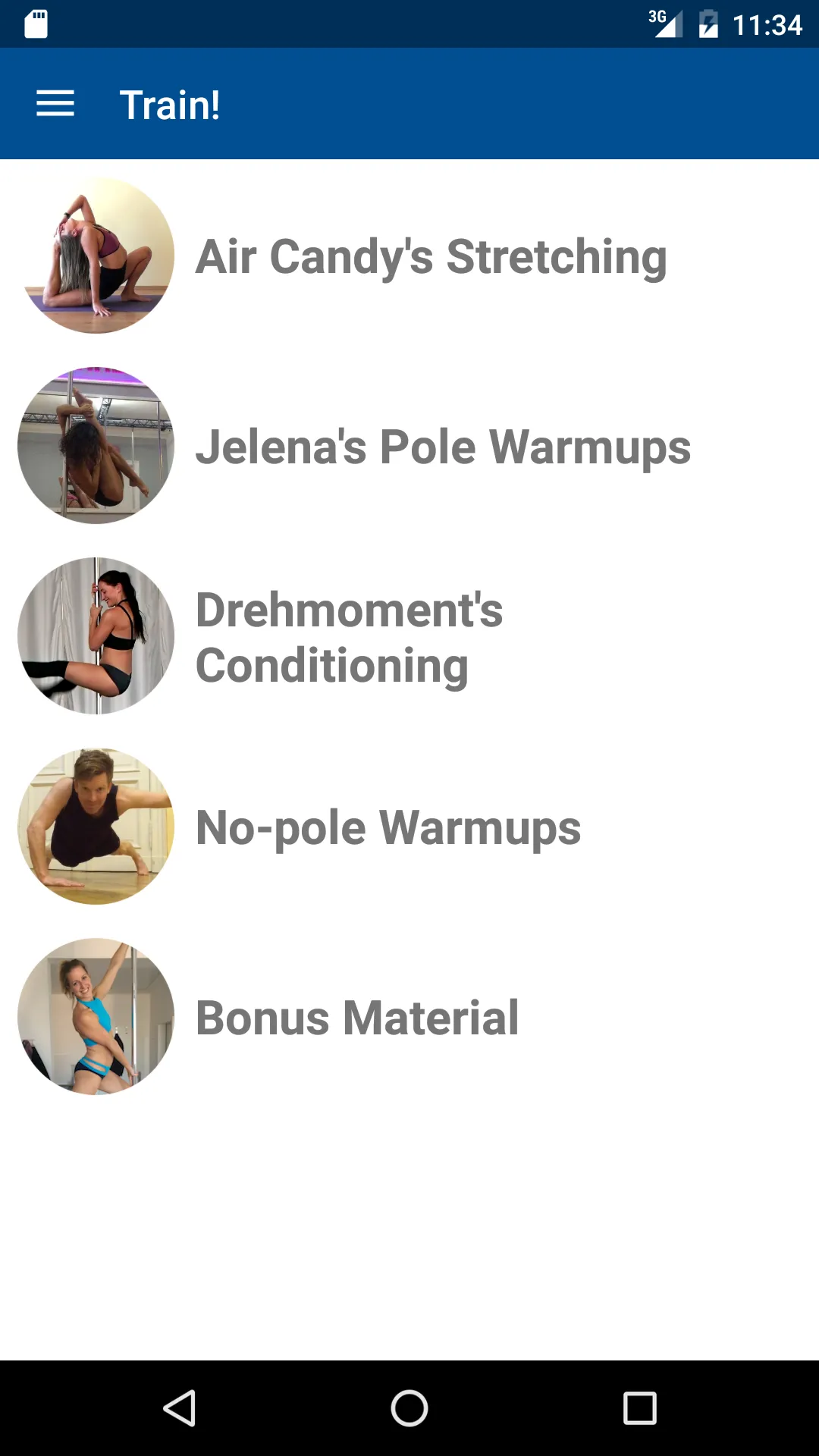 Pole Power App: dance fitness | Indus Appstore | Screenshot