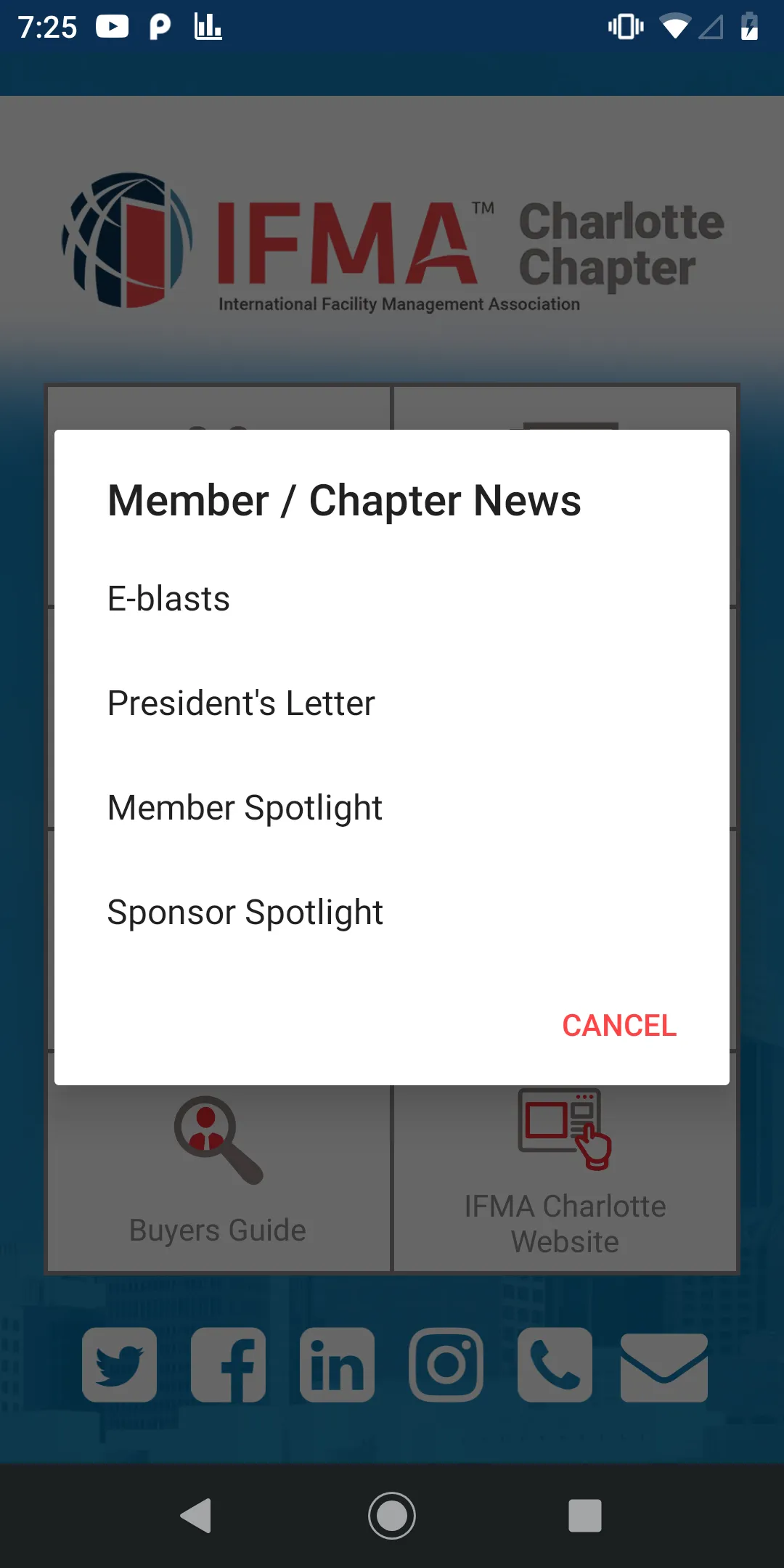 IFMA Charlotte | Indus Appstore | Screenshot