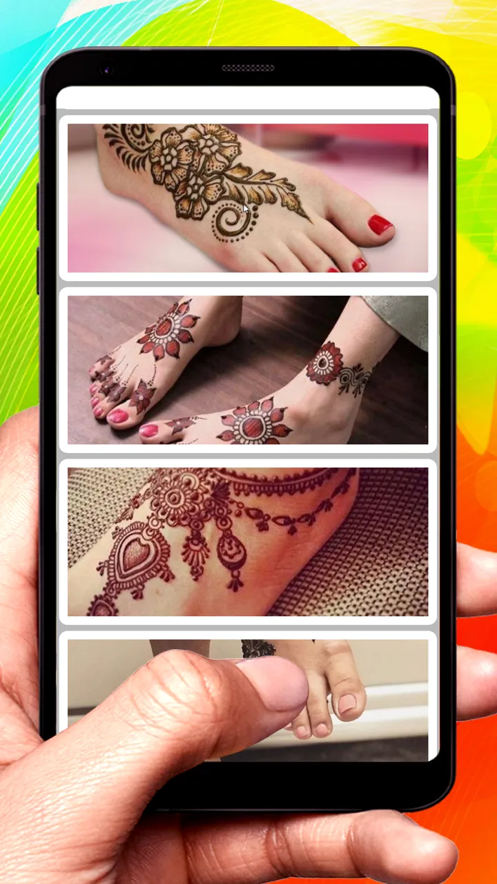 Foot Feet Leg Mehndi Designs | Indus Appstore | Screenshot