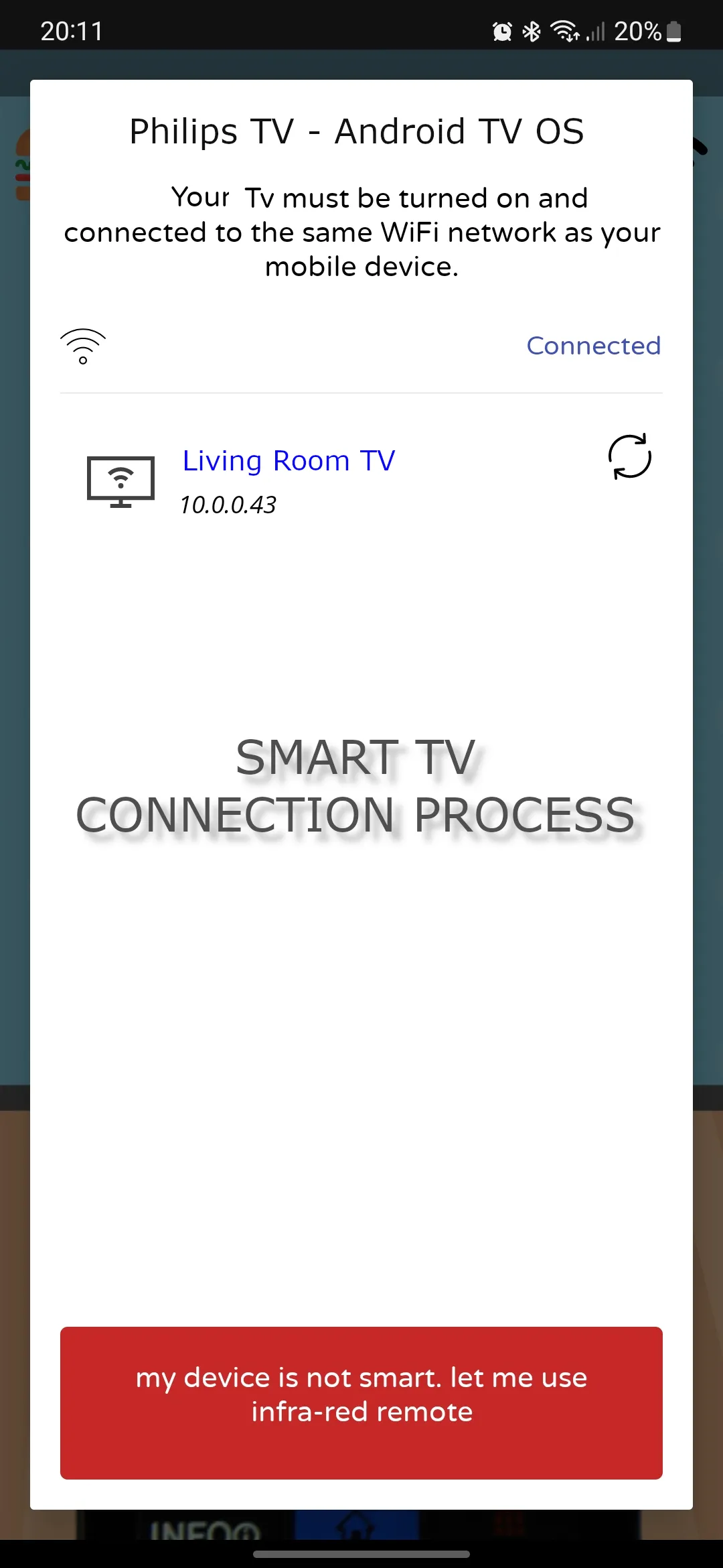 Remote For Philips TV -WiFi/IR | Indus Appstore | Screenshot