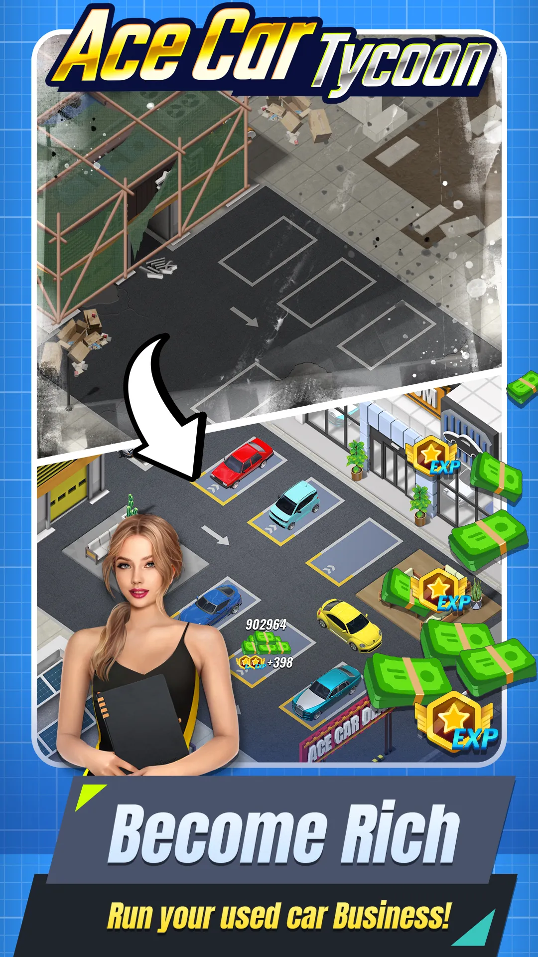 Ace Car Tycoon | Indus Appstore | Screenshot