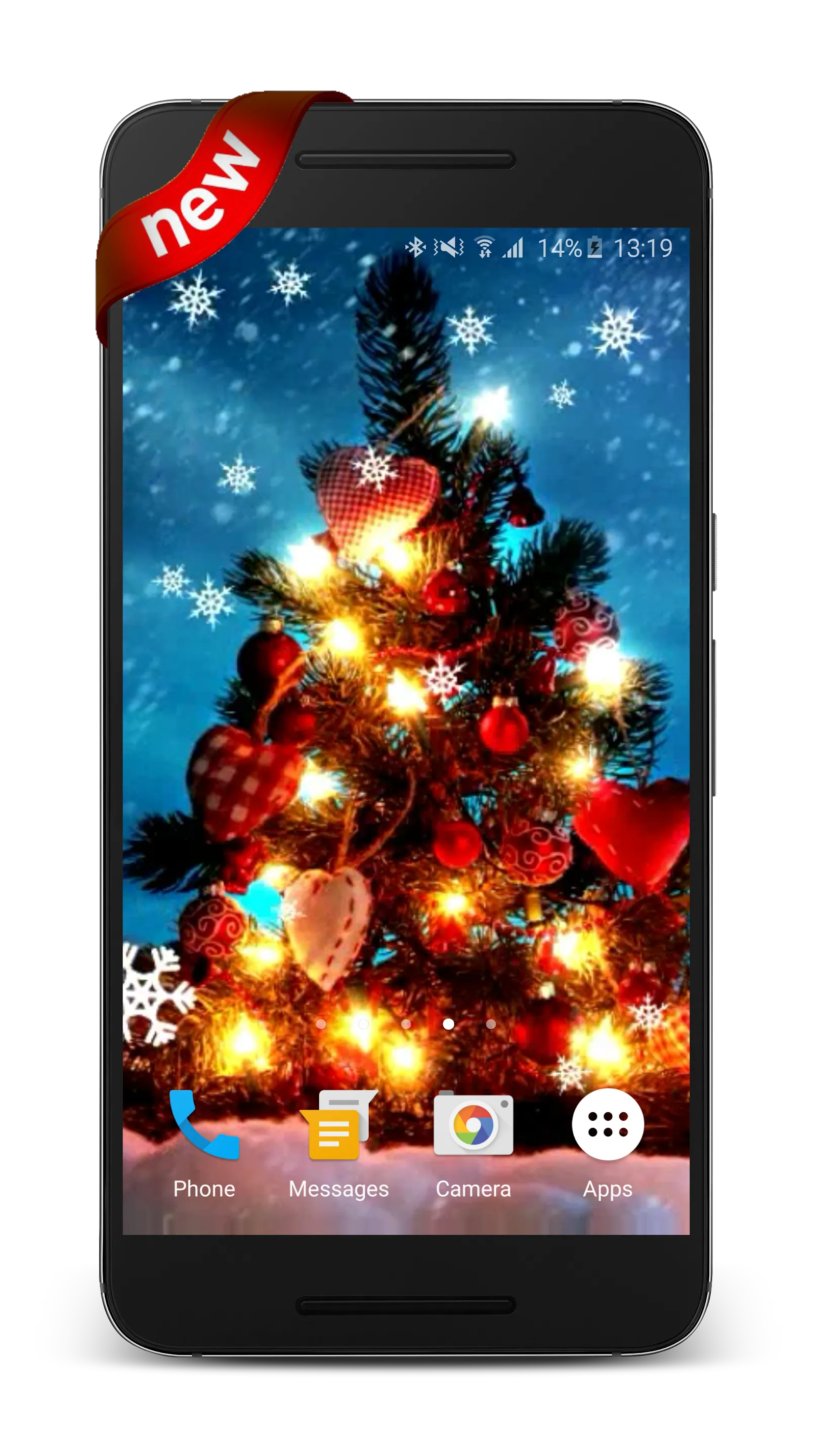 Christmas Tree 3D LWP | Indus Appstore | Screenshot