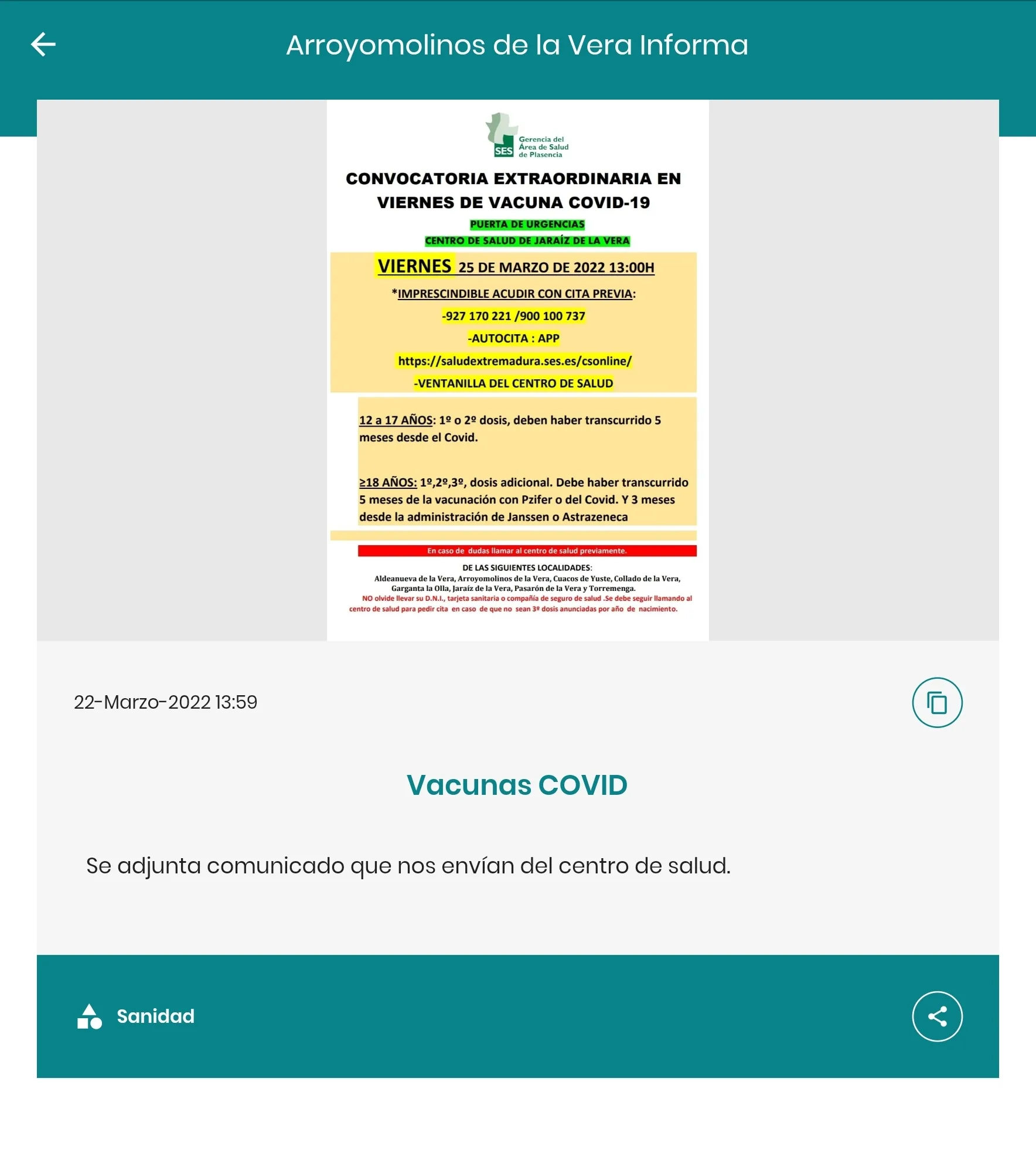 Arroyomolinos Informa | Indus Appstore | Screenshot