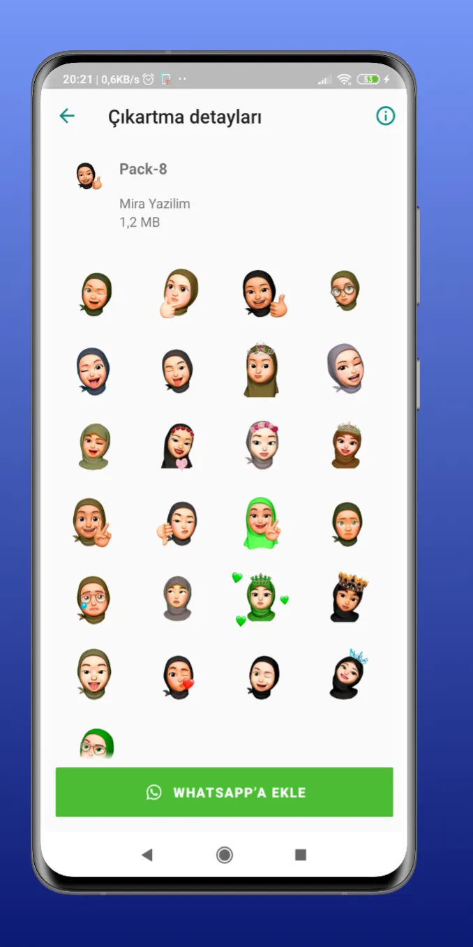 Muslim Islamic Sticker-Memoji  | Indus Appstore | Screenshot