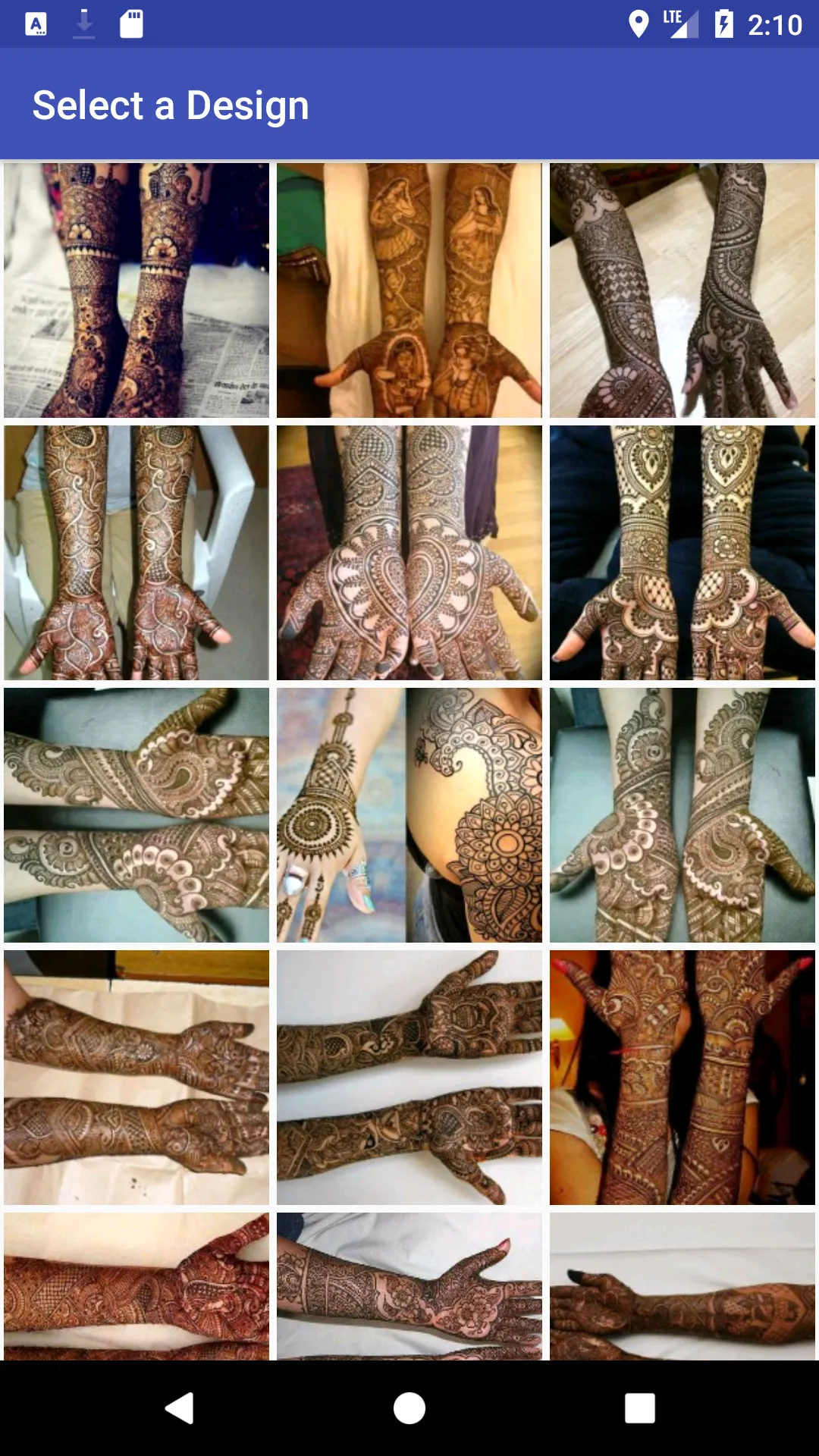 Mehndi Designs Offline | Indus Appstore | Screenshot