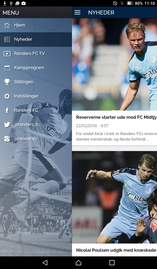 Randers FC | Indus Appstore | Screenshot