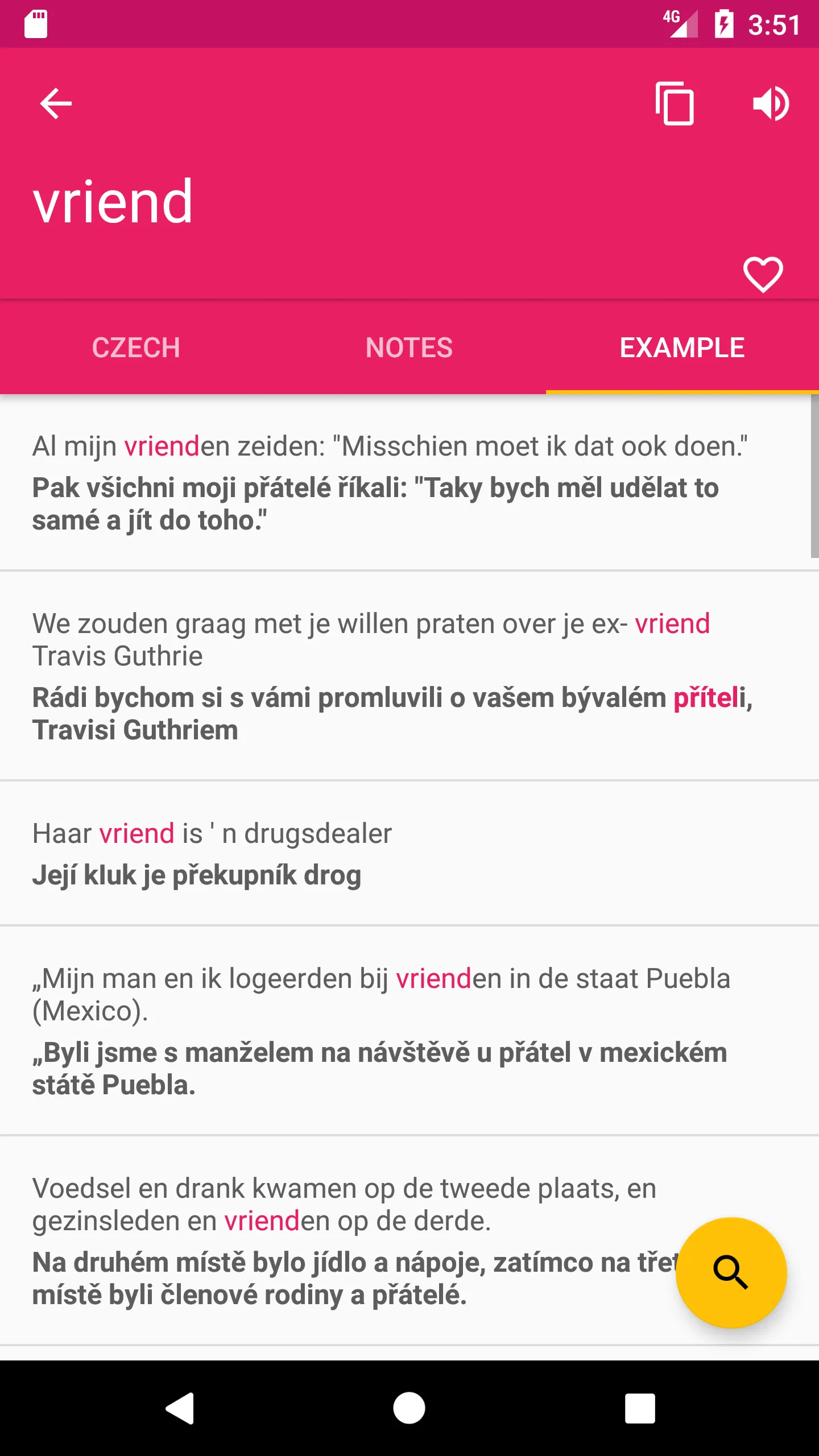 Czech Dutch Dictionary | Indus Appstore | Screenshot