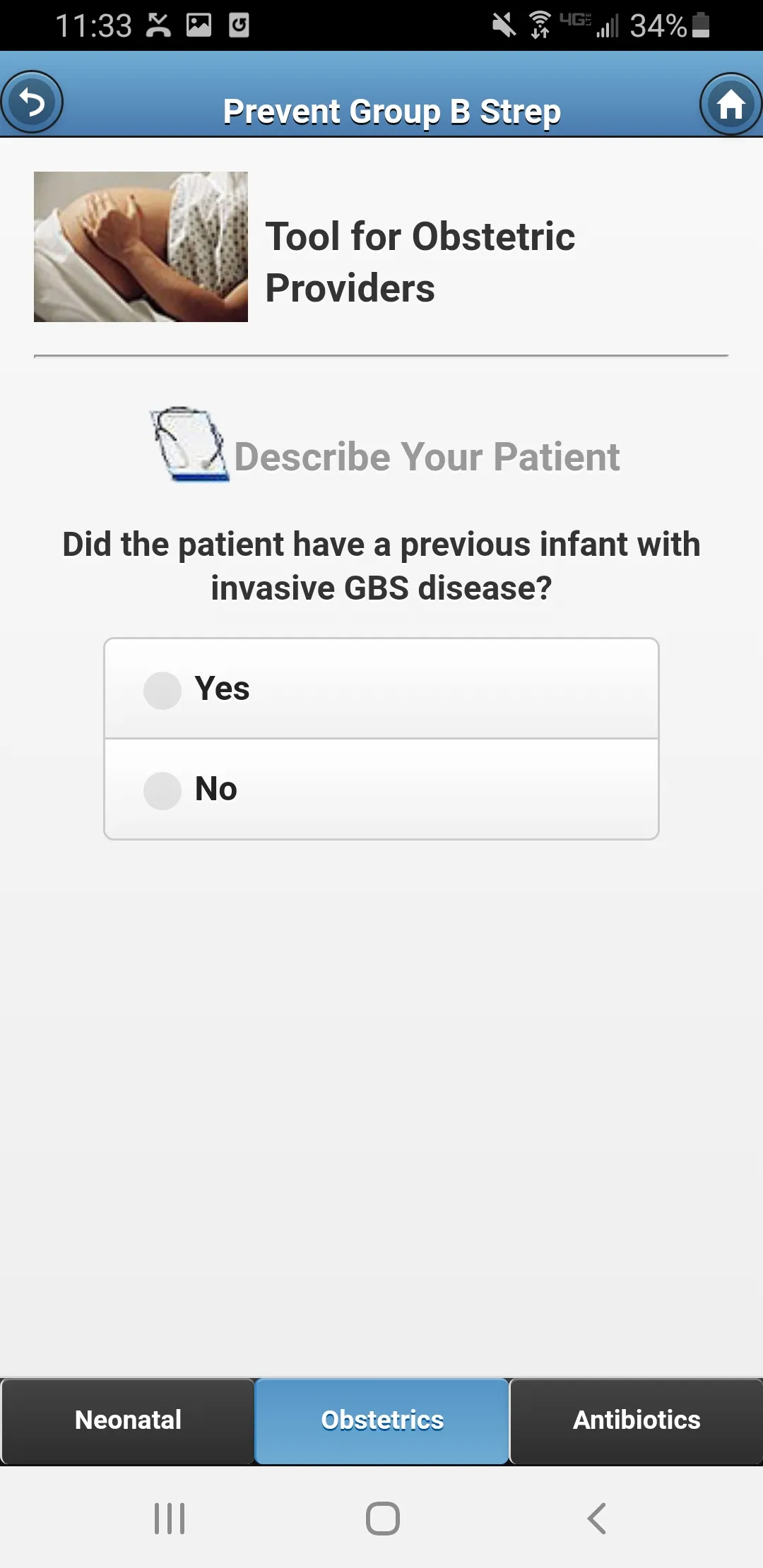 Prevent Group B Strep(GBS) | Indus Appstore | Screenshot