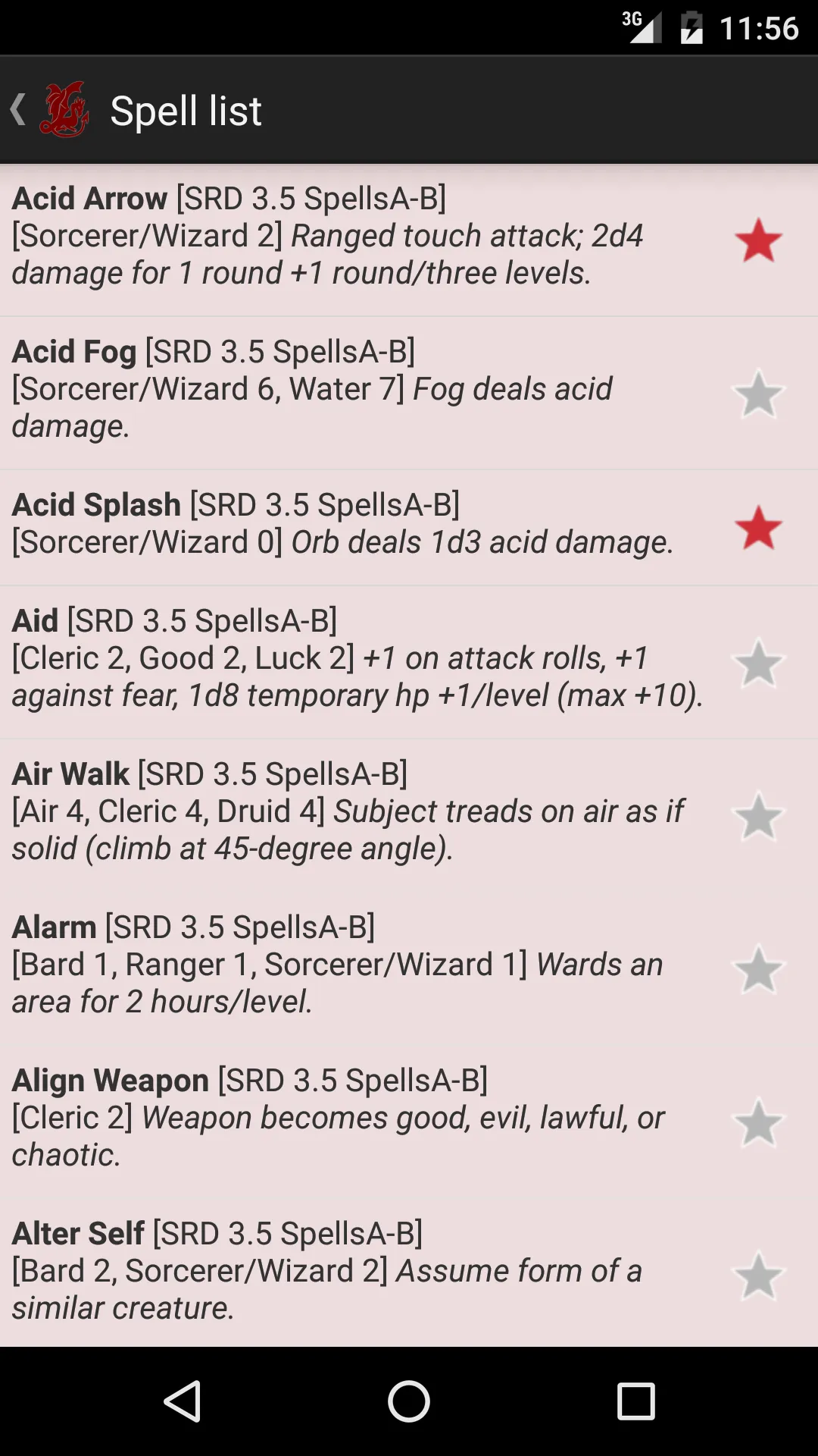 D20 Complete Reference | Indus Appstore | Screenshot