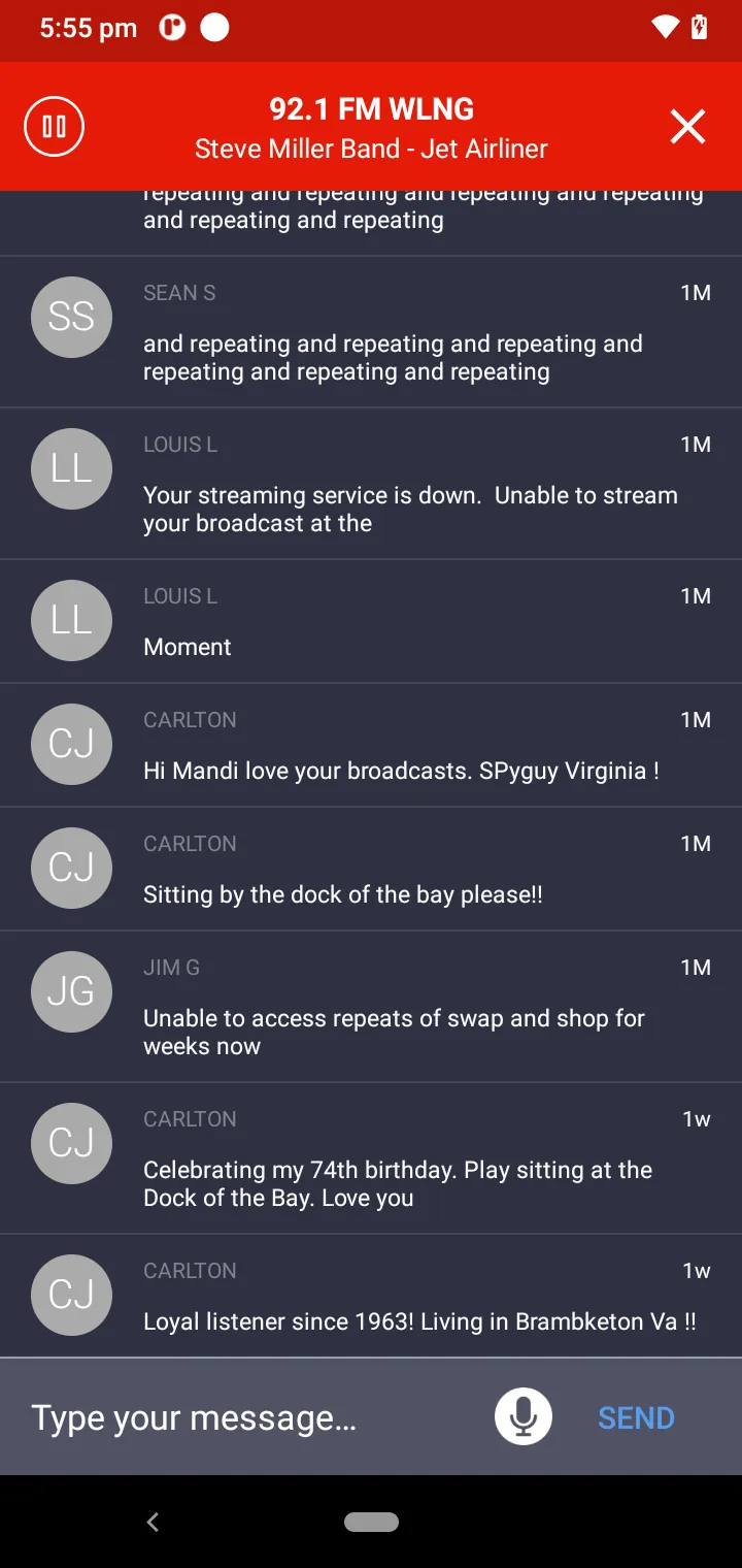 92.1 FM WLNG | Indus Appstore | Screenshot
