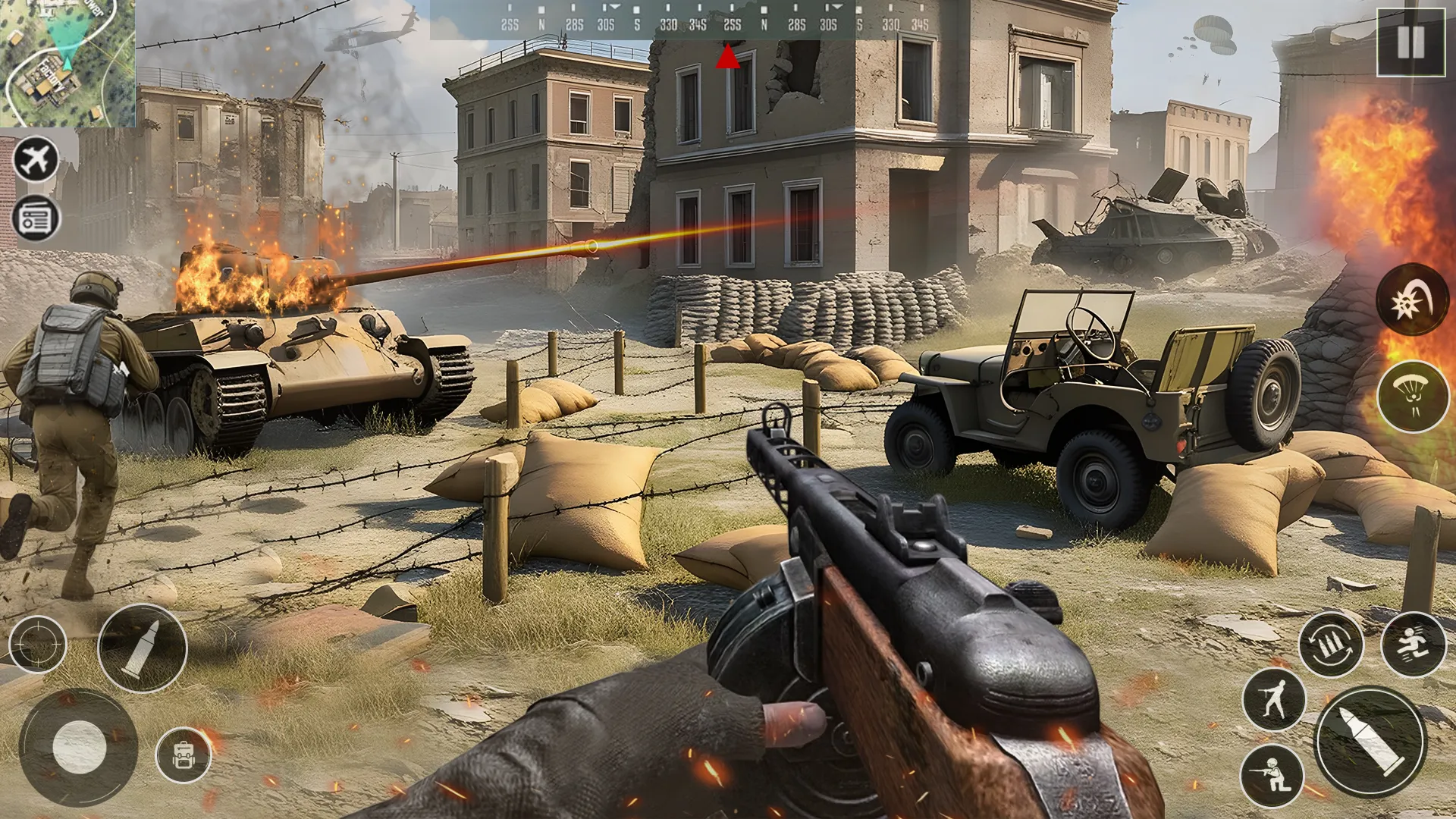 Call of World War Battlefield | Indus Appstore | Screenshot