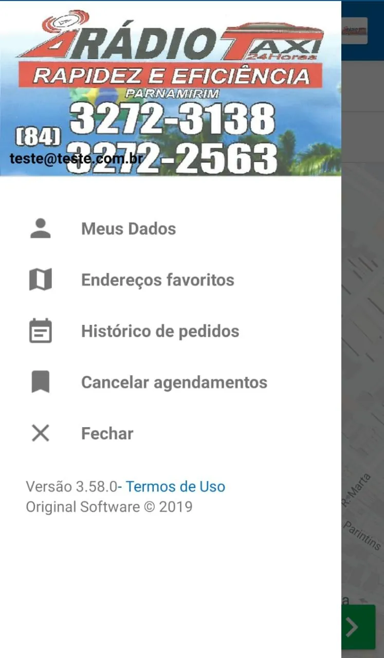 Rádio Táxi Parnamirim | Indus Appstore | Screenshot