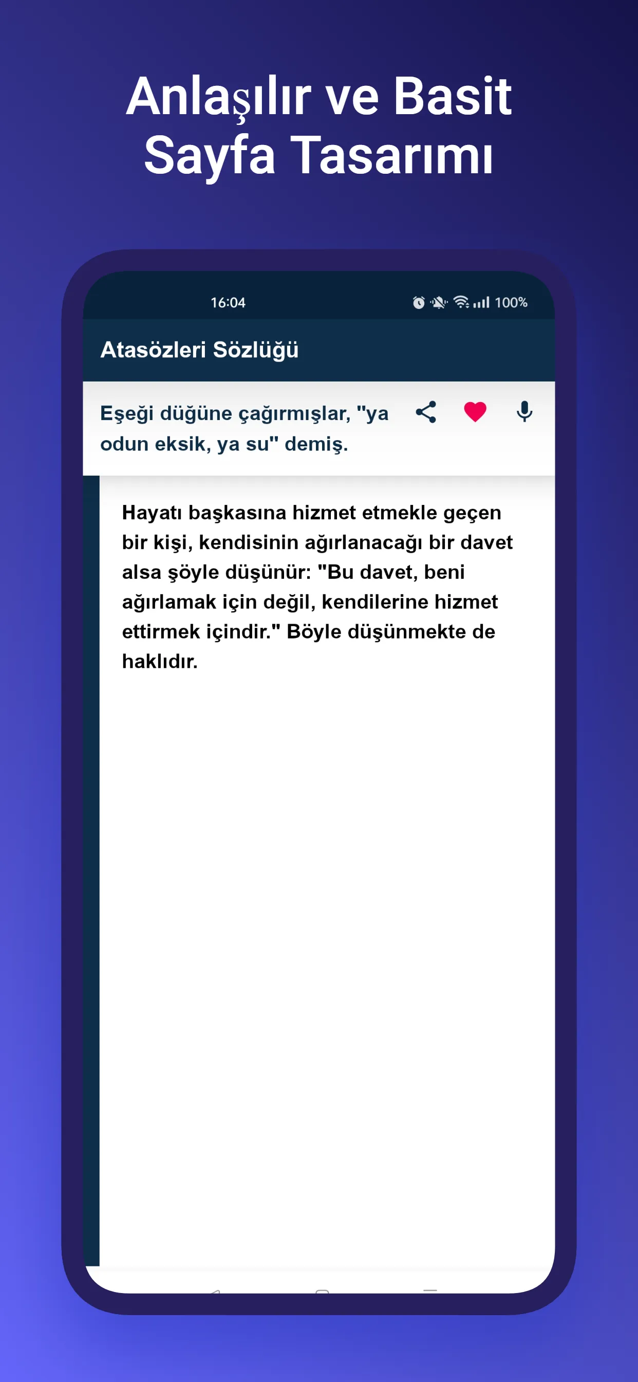 Atasözleri Sözlüğü | Indus Appstore | Screenshot